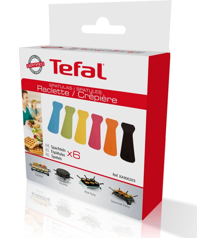 Raclette-spatels x 6 XA900203