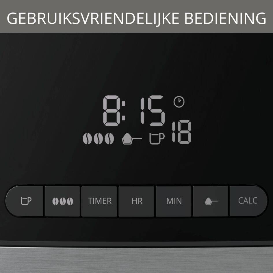 Grind en Brew KM8328 koffiezetapparaat met koffiemolen