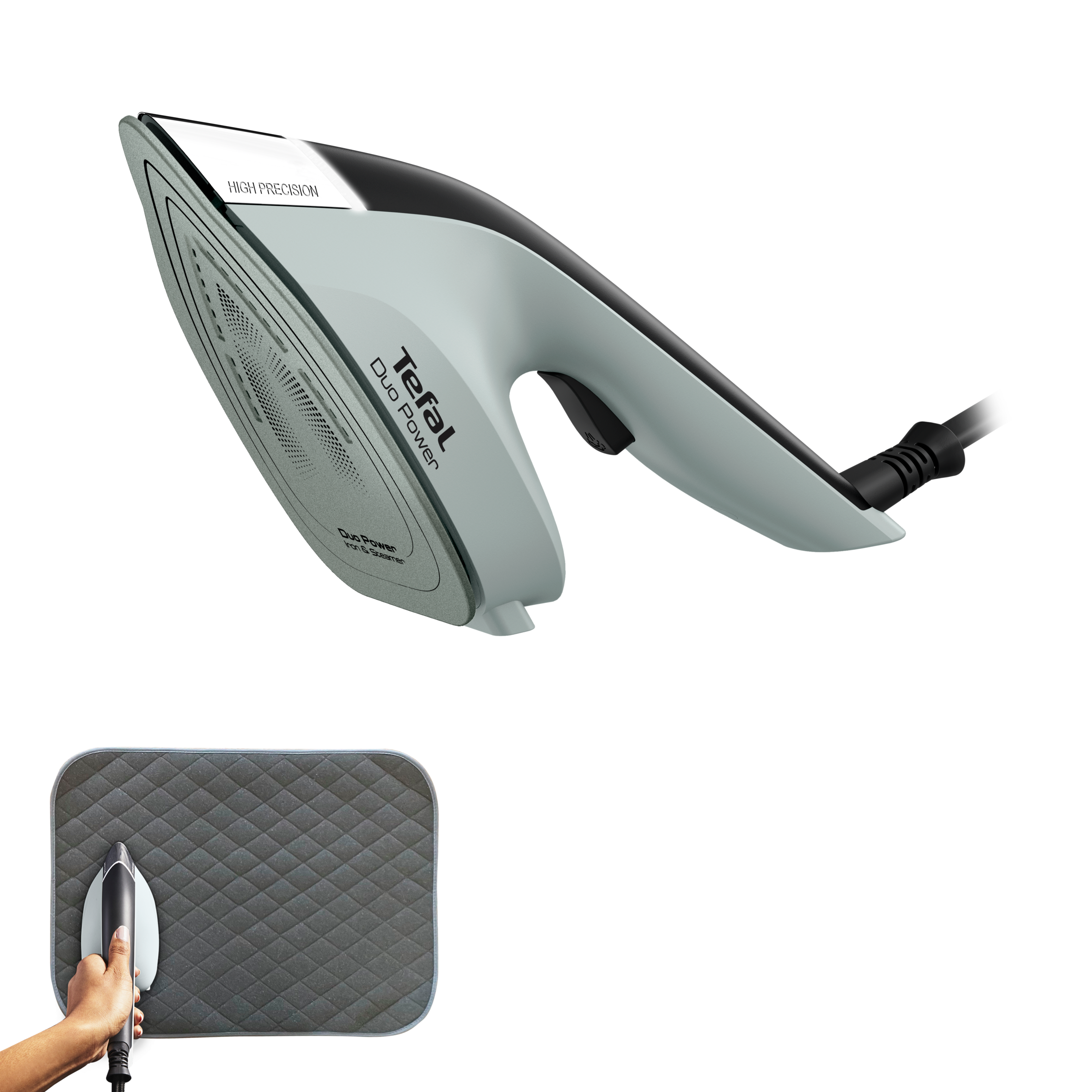 Duo Power JF4031 2-in-1 stoomstrijkijzer en kledingstomer
