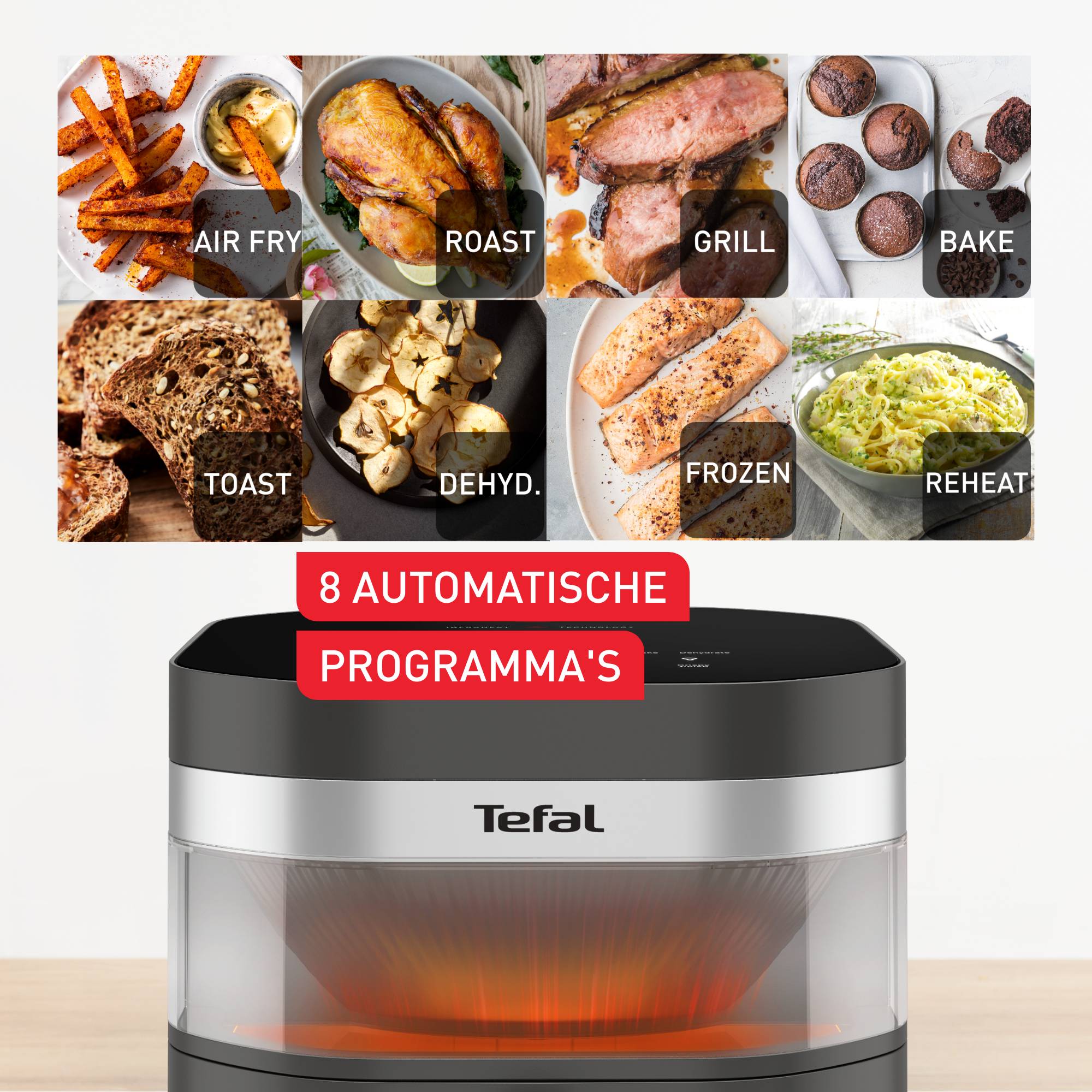 Easy Fry Infrared EY832H 7L airfryer met infraroodtechnologie