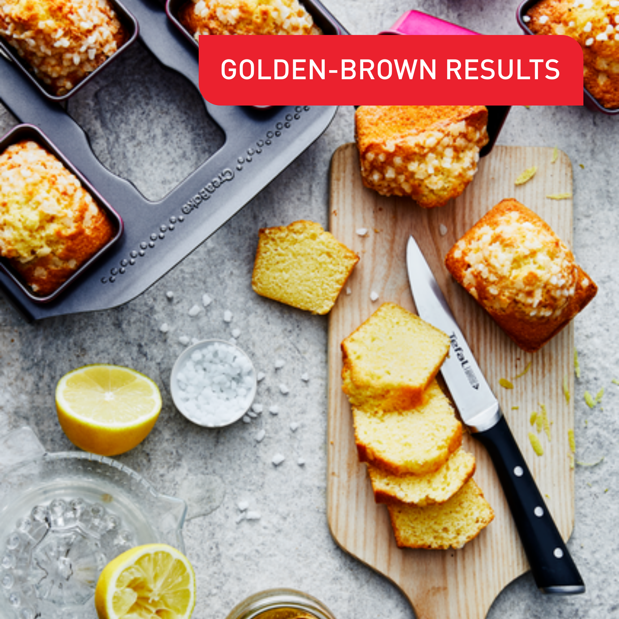 Creabake set van 3 mini cake vormen