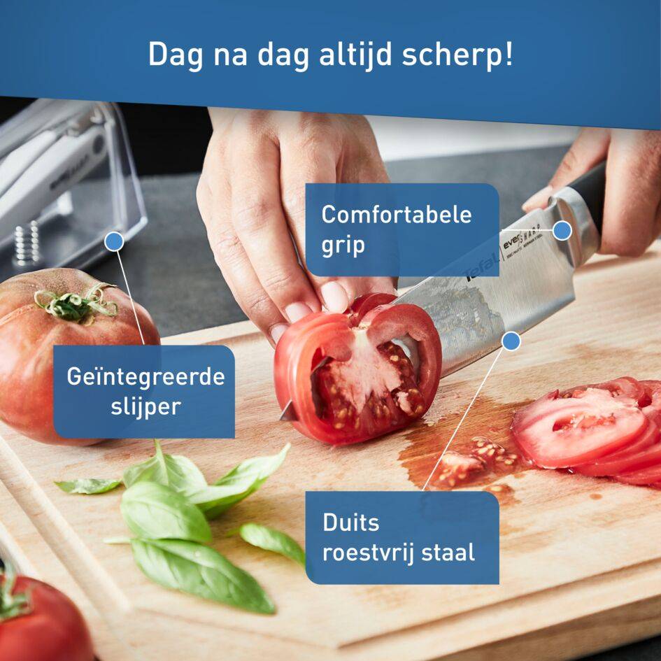 Ever Sharp K2569004 koksmes met slijper