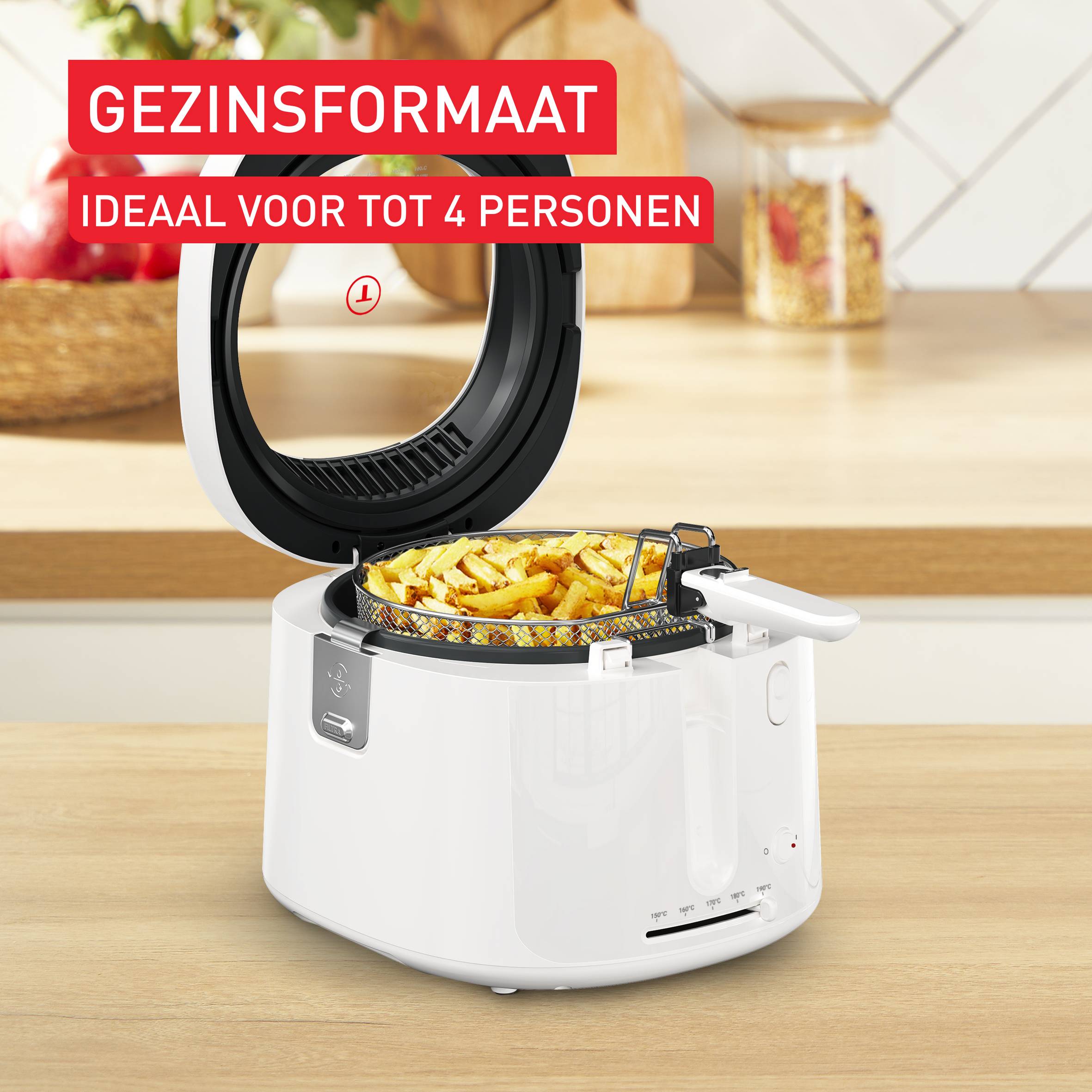 Filtra Vision FF2541 friteuse met extra groot kijkvenster