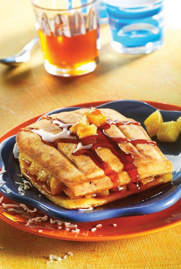 2 croque monsieur-platen Snack Collection XA8101F0