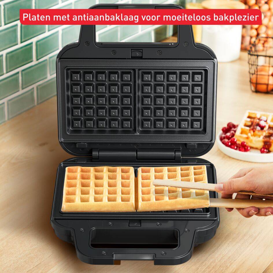 UltraCompact 3in1 SW383D wafel-, tosti-ijzer & contactgrill