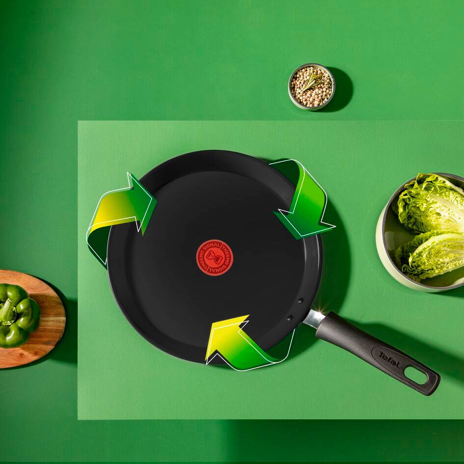 Renew Black ON keramische pannenkoekpan 25 cm - inductie