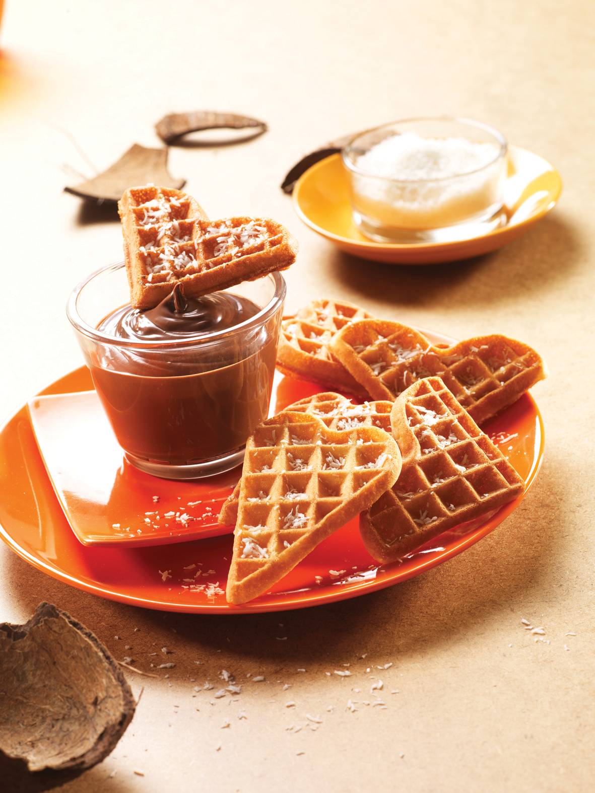 Hartvormige wafelplaten Snack Collection XA800612