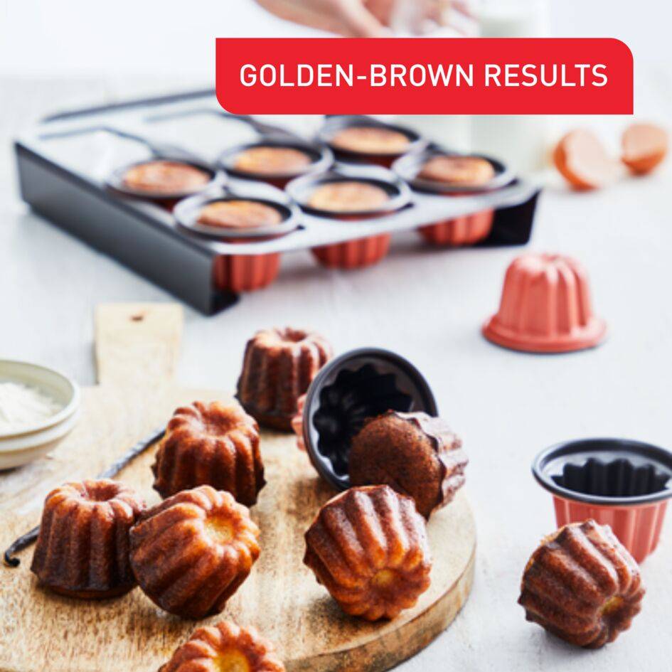 Creabake set van 3 cannalé vormen