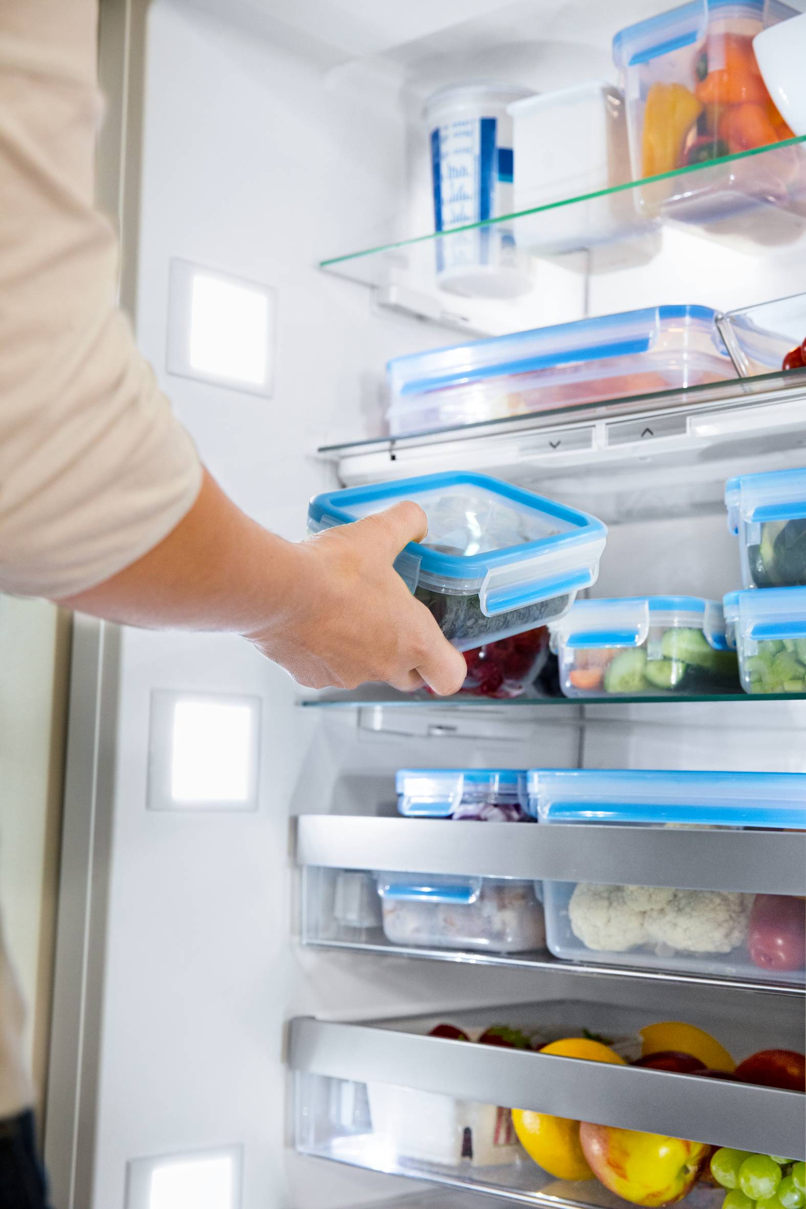 MasterSeal Fresh K3029012  5-delige set vershoudbakjes 0,15/0,2/0,55/1,0/3,7L