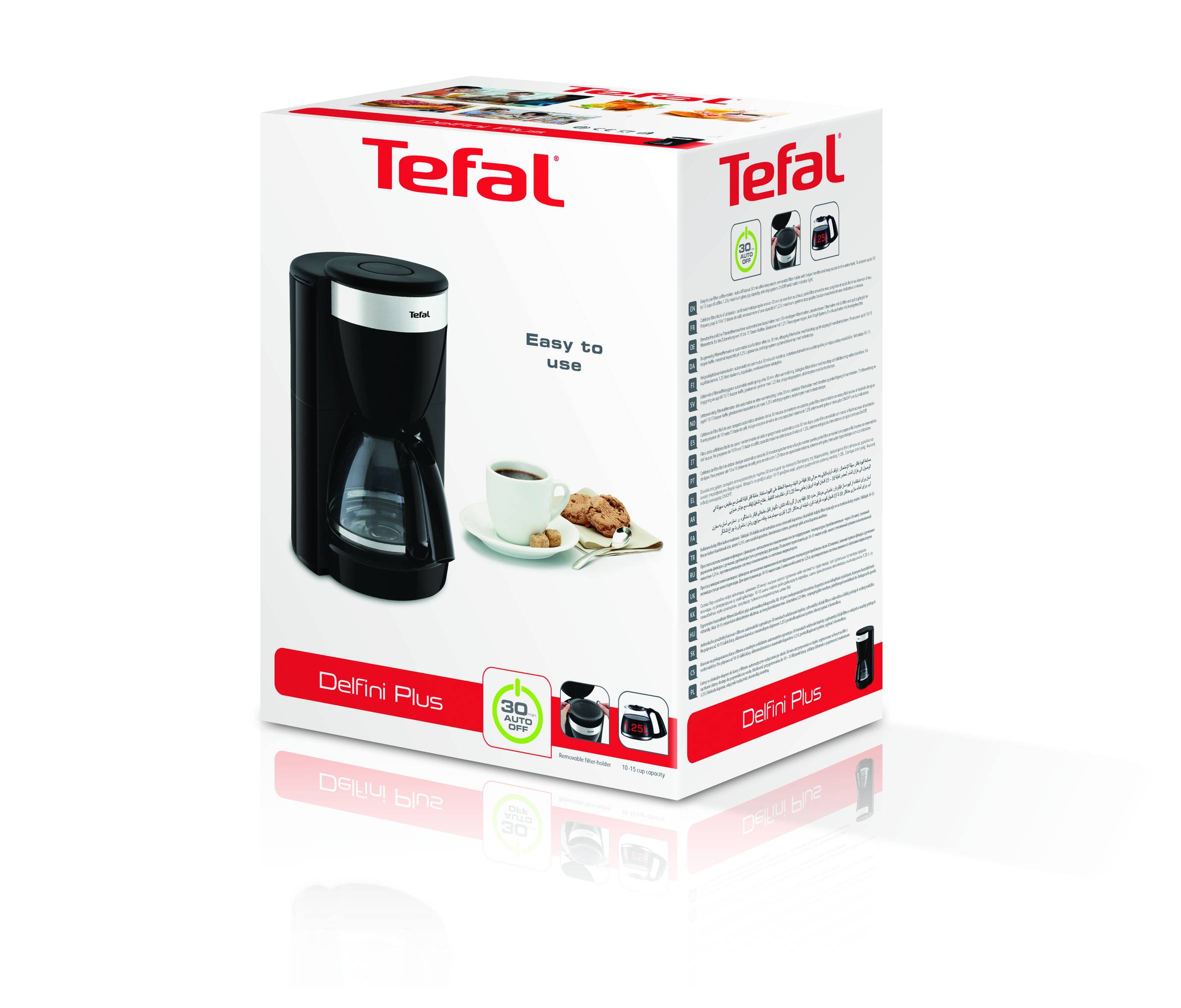 Delfini Plus CM1808 koffiezetapparaat