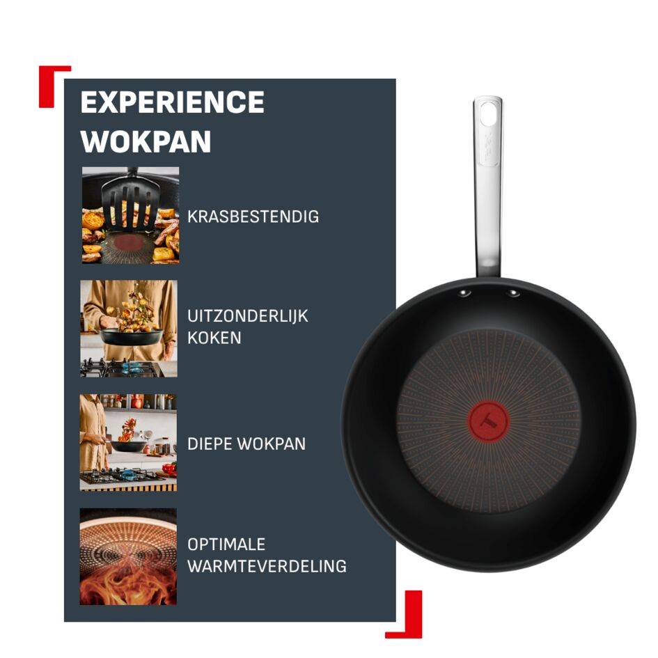 Experience Wokpan 28 cm - Fusion Core - inductie
