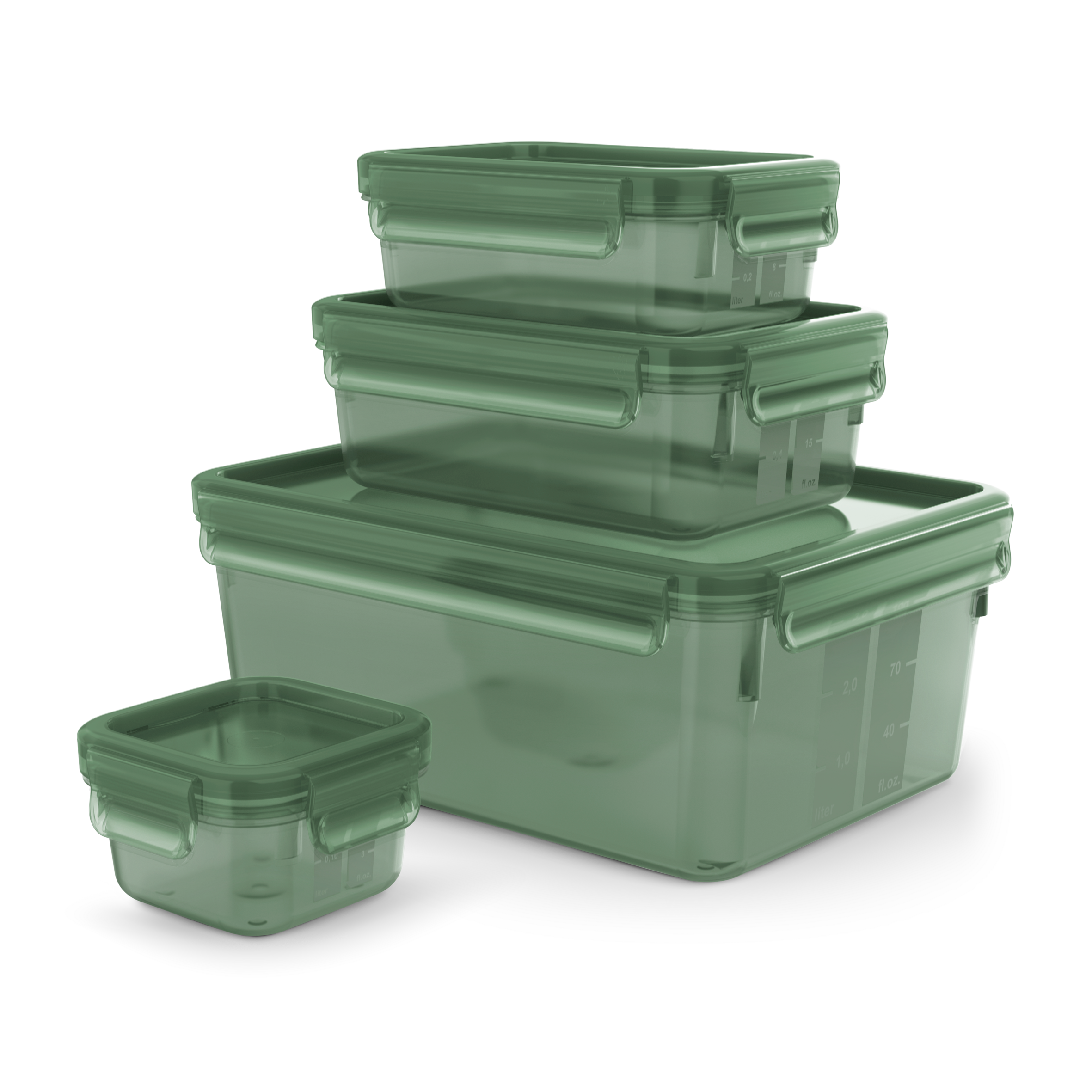 MasterSeal Eco 1170610 vershoudbakjes set 4-delig