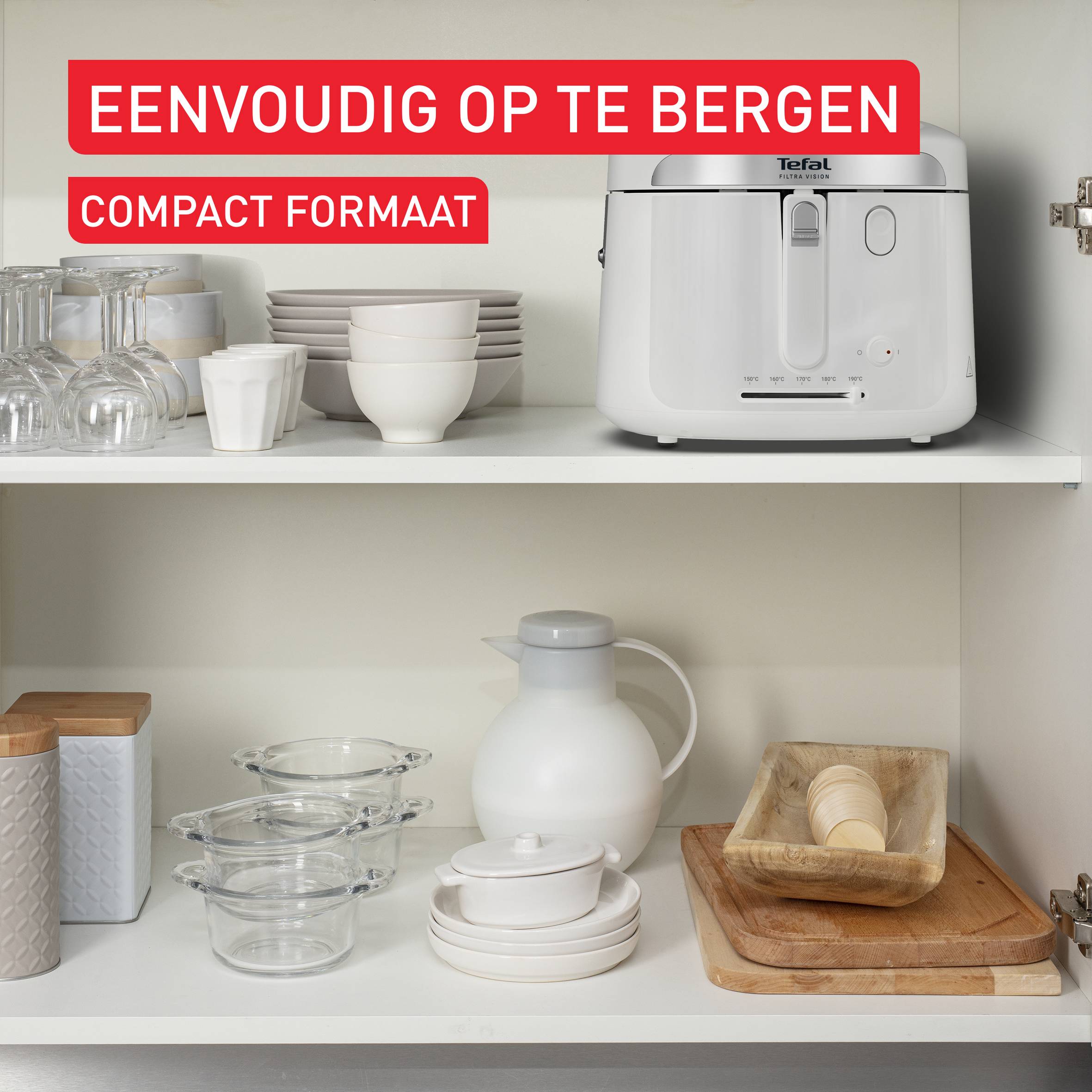 Filtra Vision FF2541 friteuse met extra groot kijkvenster