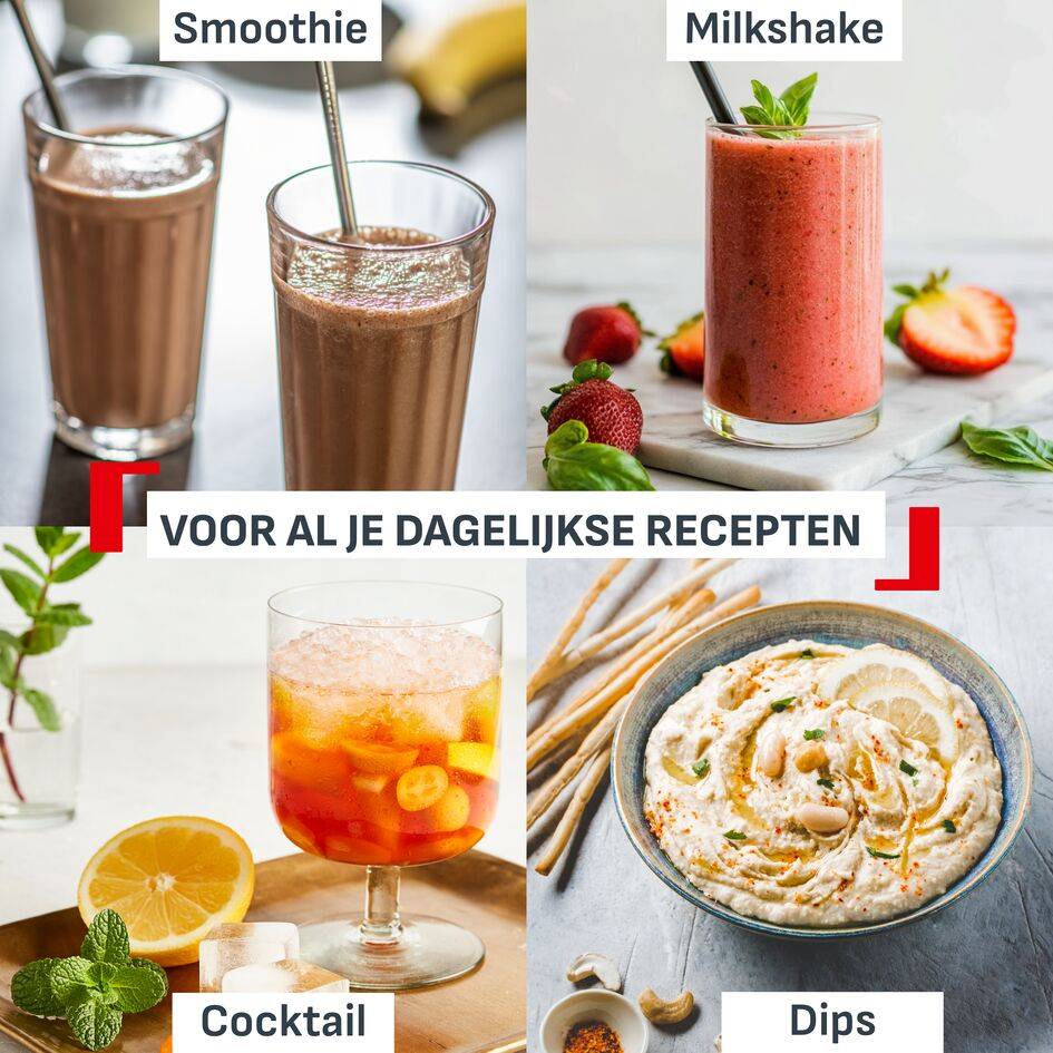 Blendforce 3 BL585B Blender - 2 snelheden en pulsfunctie - 1,25 L - kunststof kan