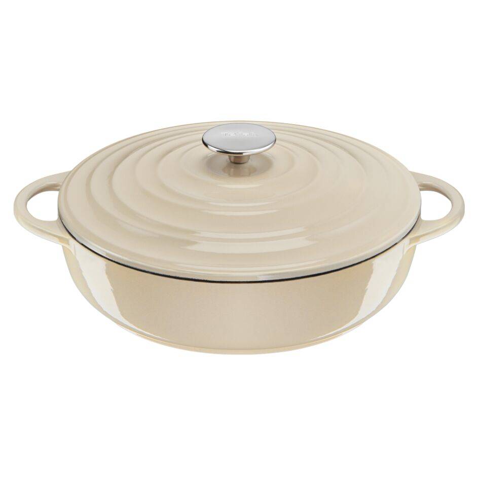 LOV Lage braadpan beige - 3,8 L - inductie