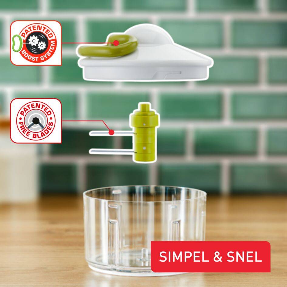 5 second Chopper K1330404 hakmolen 500ml