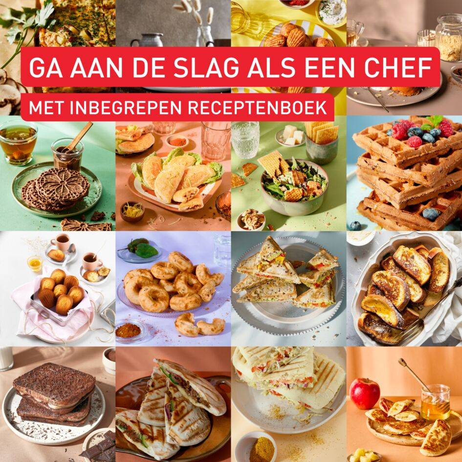 Snack Collection SW8674 tosti- en wafelapparaat