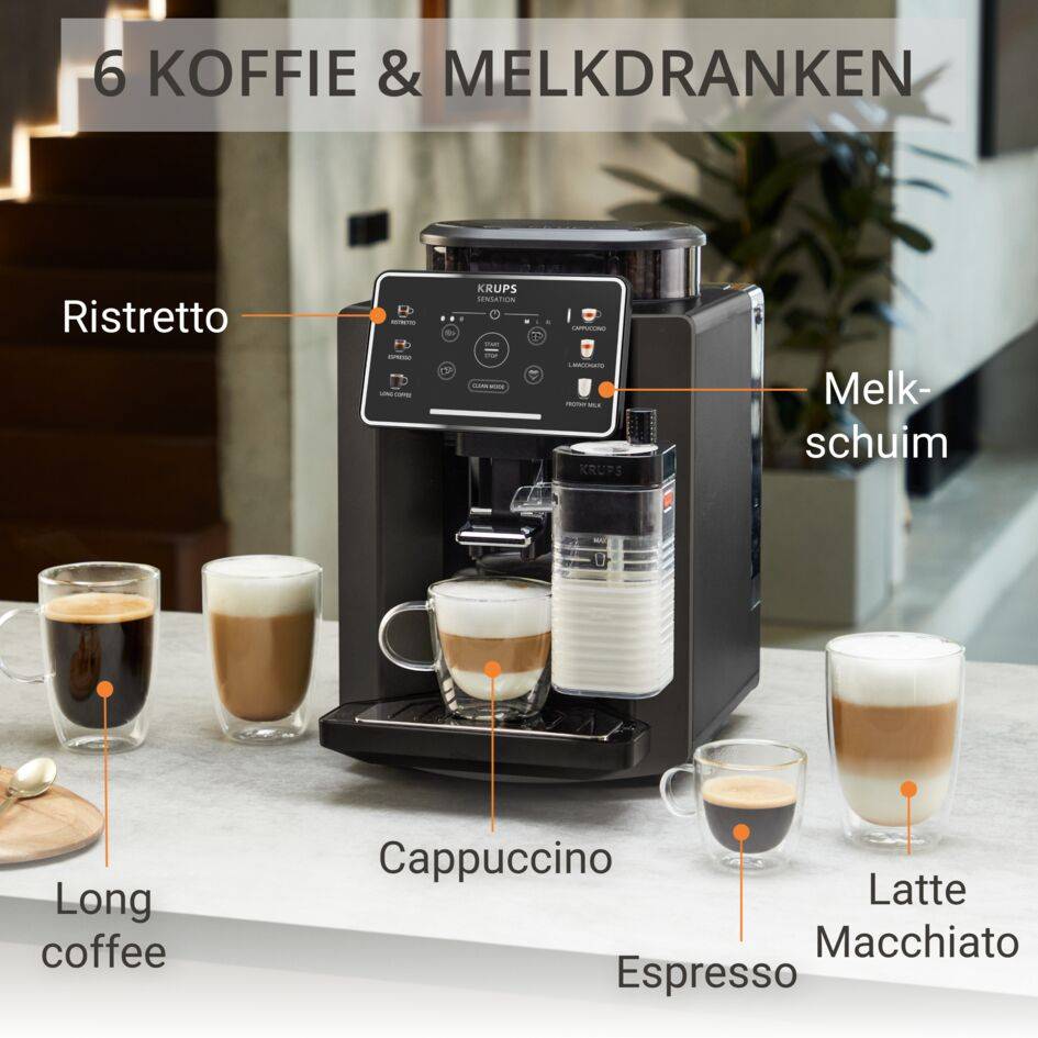 Sensation Milk M50 EA9129 volautomatische koffiemachine
