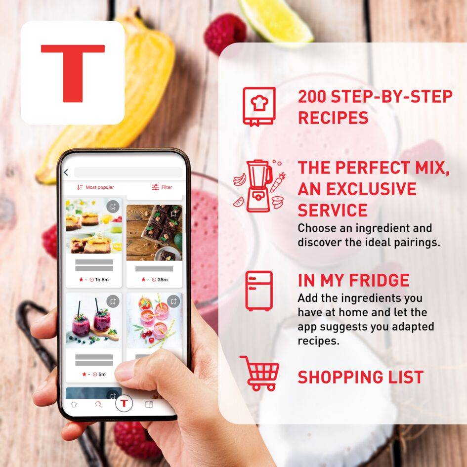 Tefal PerfectMix+ BL87G8 High Speed Blender met OTG fles