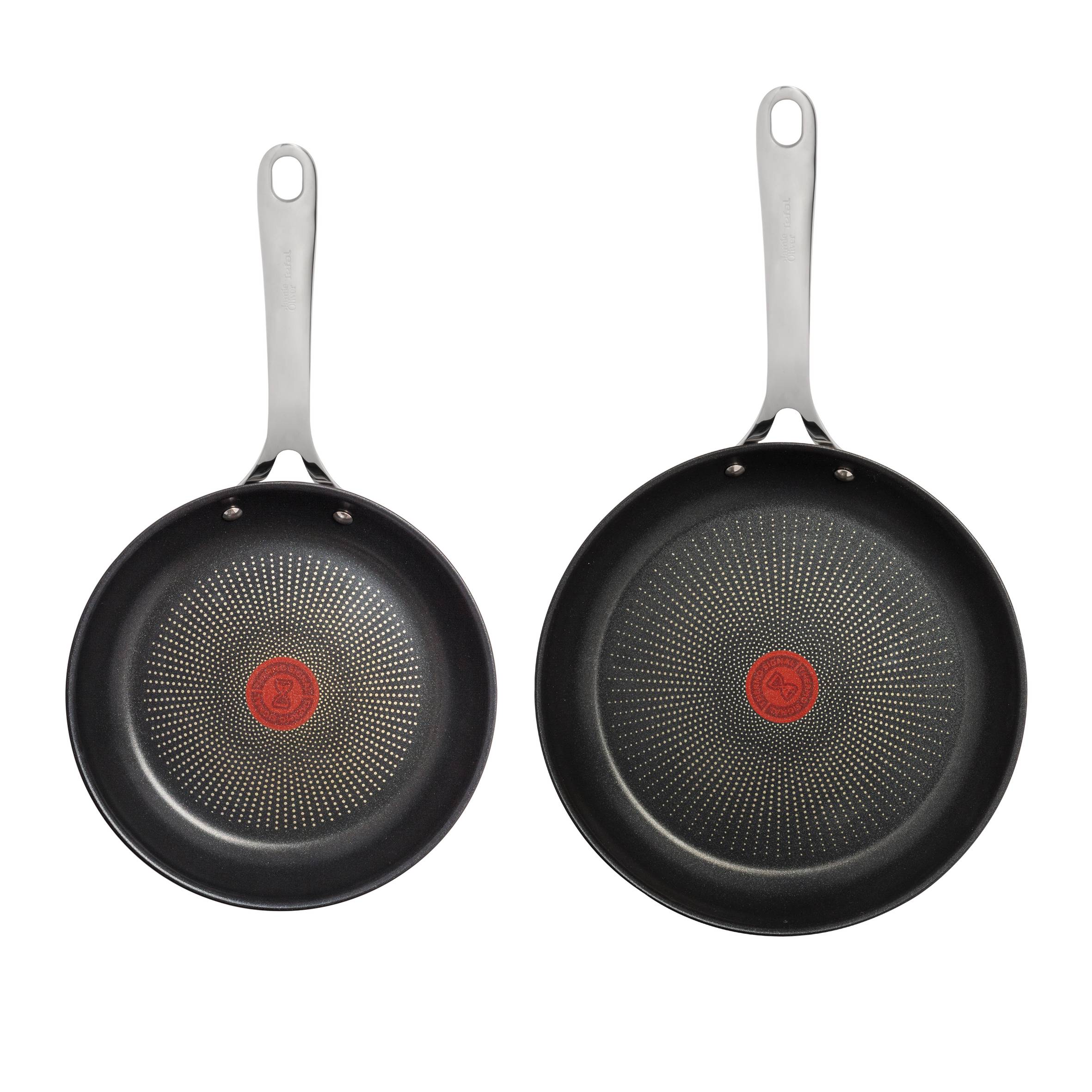 Jamie Oliver Cook's Direct 2-delige set (koekenpan 24/28 cm) - inductie