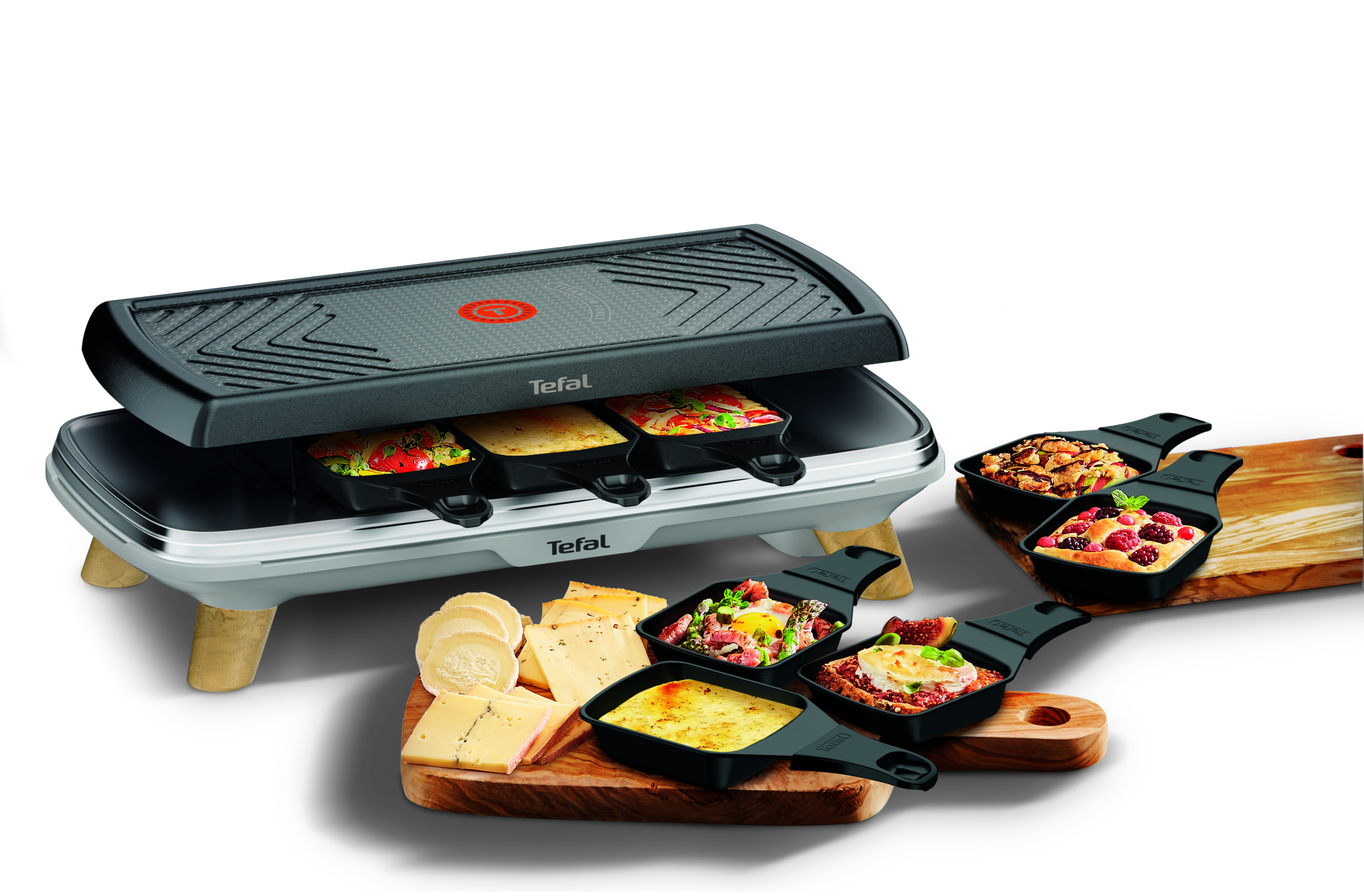 Raclette Gourmet 3-in-1 RE610D gourmetstel