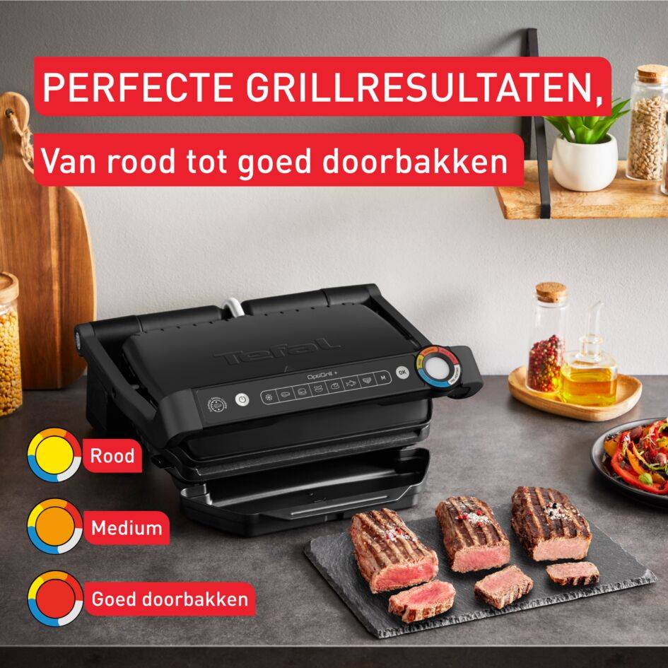 OptiGrill+ GC7178 intelligente contactgrill
