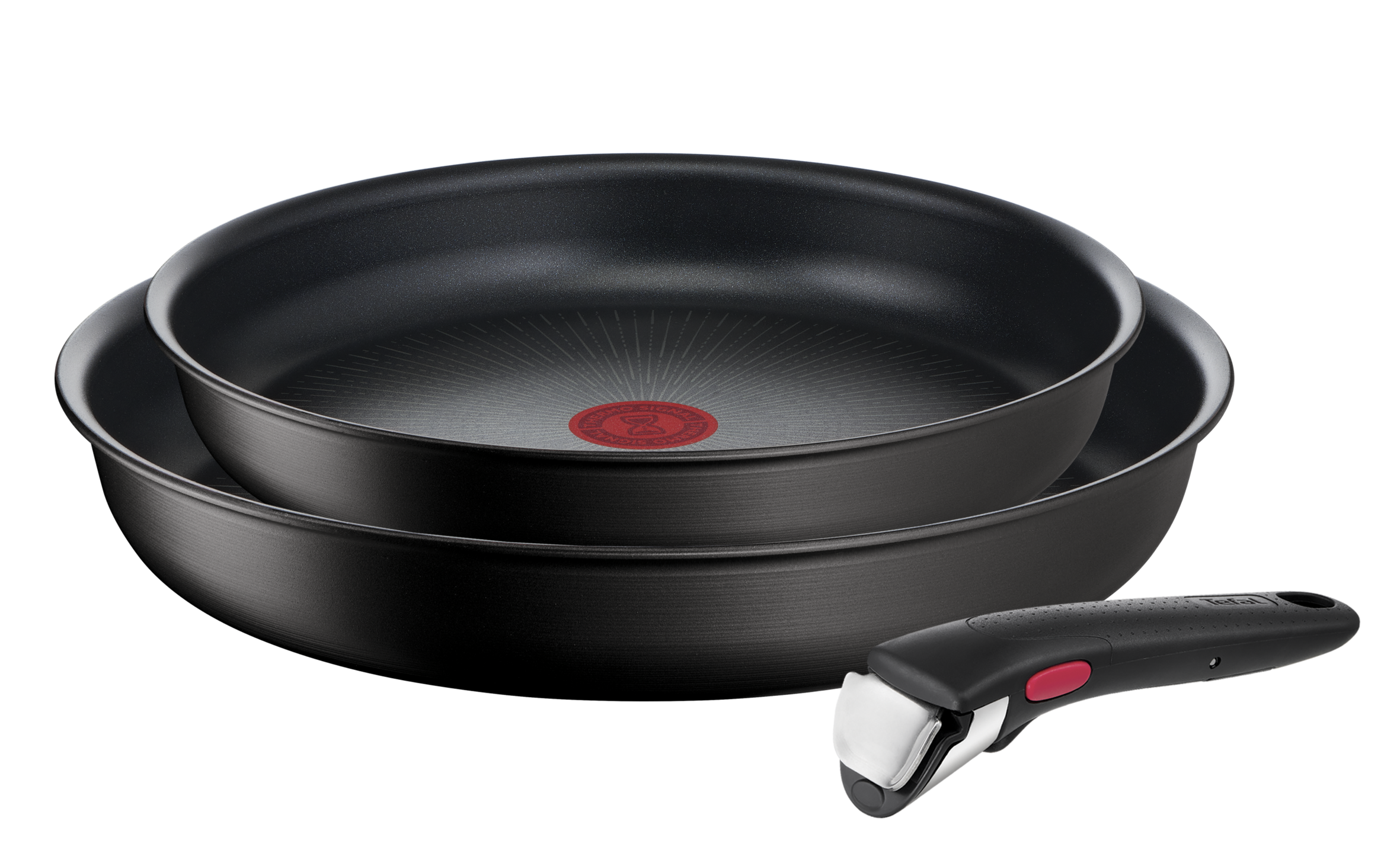 Ingenio Eco Resist 3-delig (koekenpan 24/28 cm + handgreep) - inductie