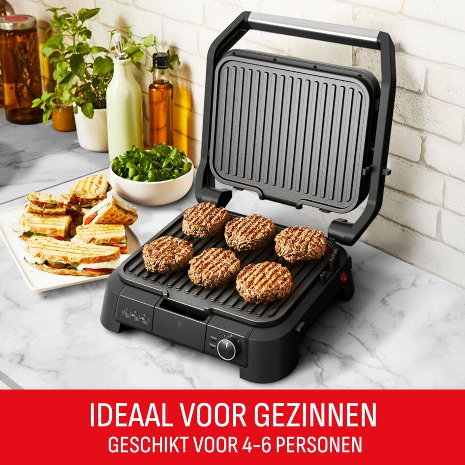 SuperGrill 3-in-1 GC510D contactgrill, barbecue en ovenstand