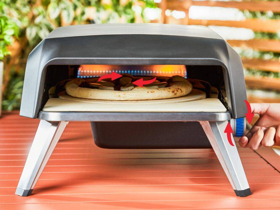 Pizza Pronto JM4120 pizza oven op gas + pizzaschep | Gourmet