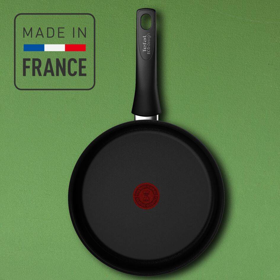 Renew Black ON keramische hapjespan 24 cm - inductie