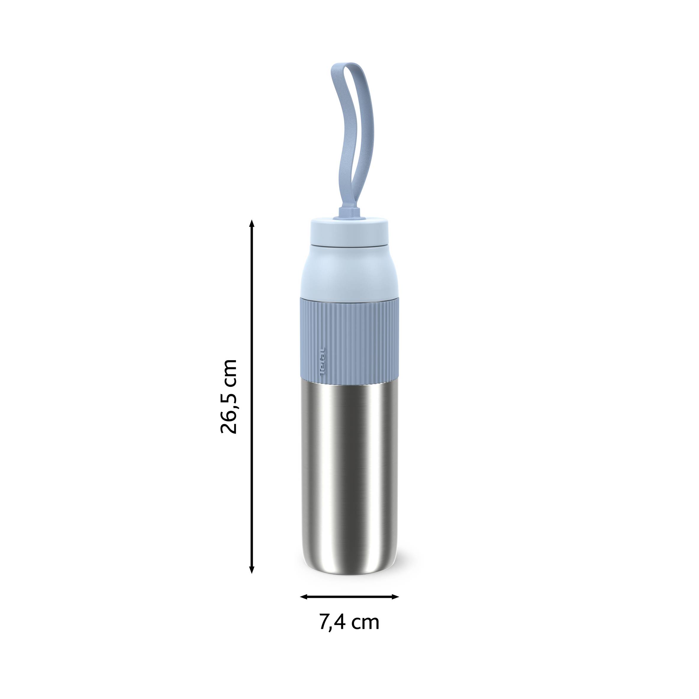 beYou N2193410 drinkfles met draaidop blauw (0,7L)