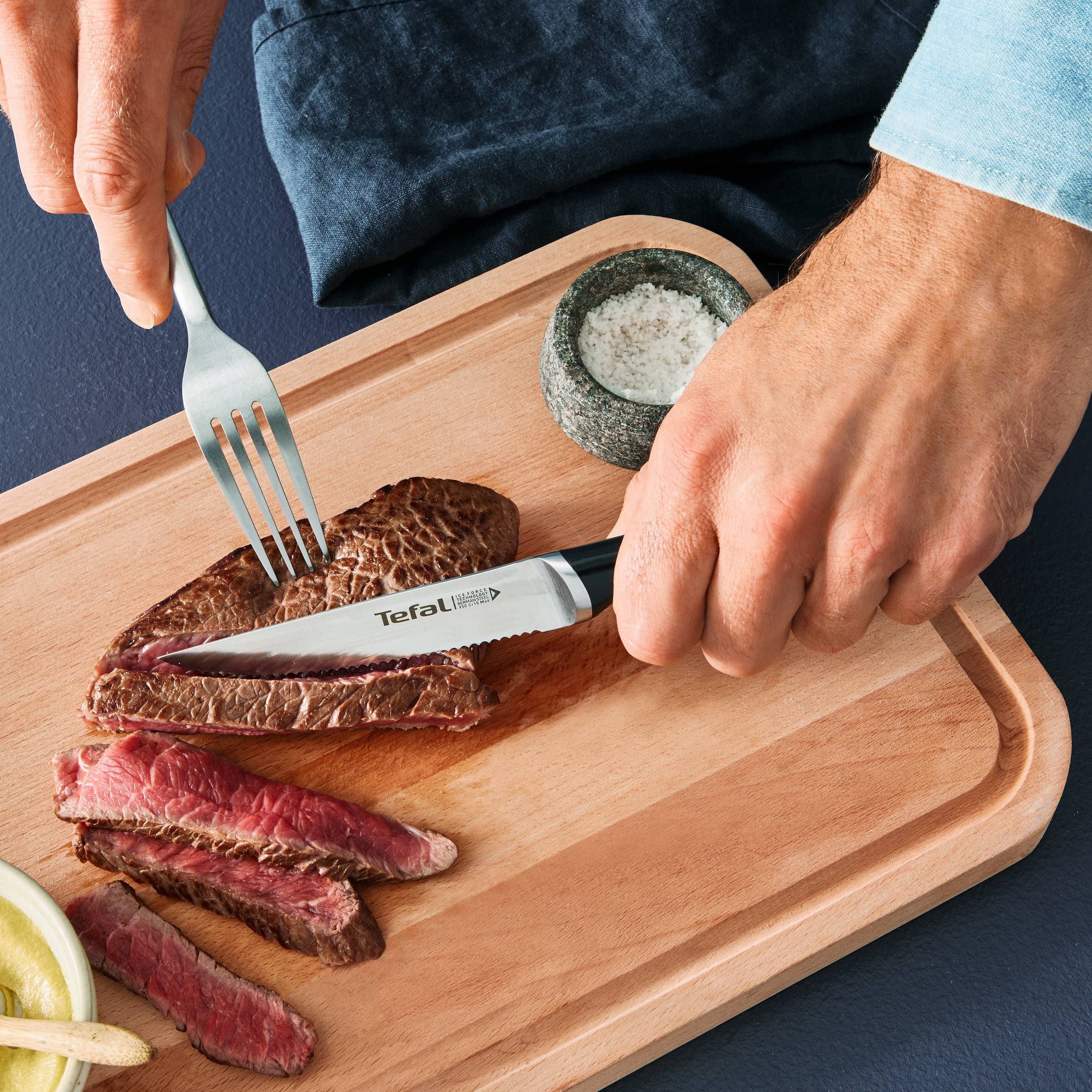 Ice Force K232S414 set van 4 steakmessen