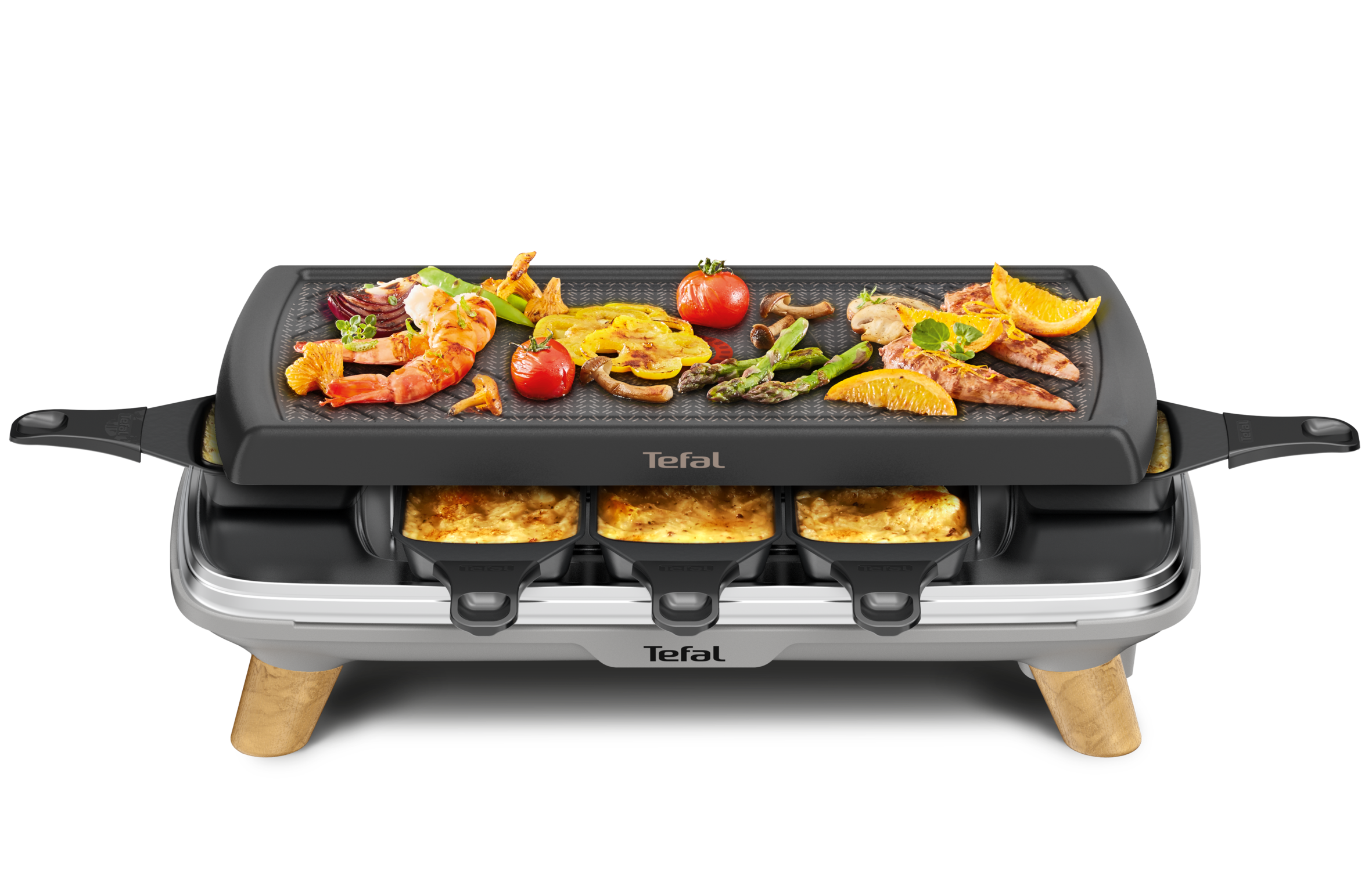 Raclette Gourmet 3-in-1 RE610D gourmetstel