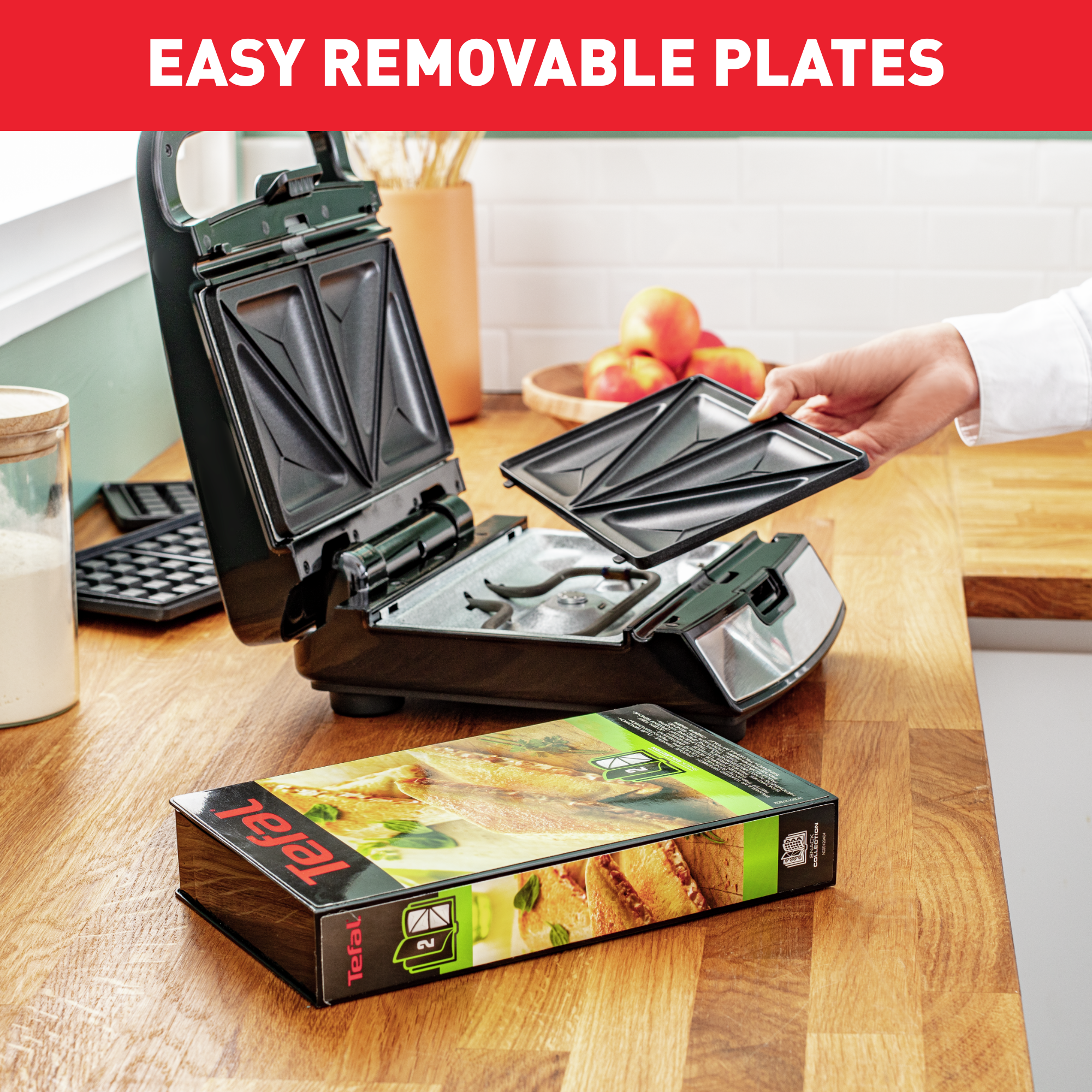 Snack Collection SW852D multisnack met verwisselbare platen