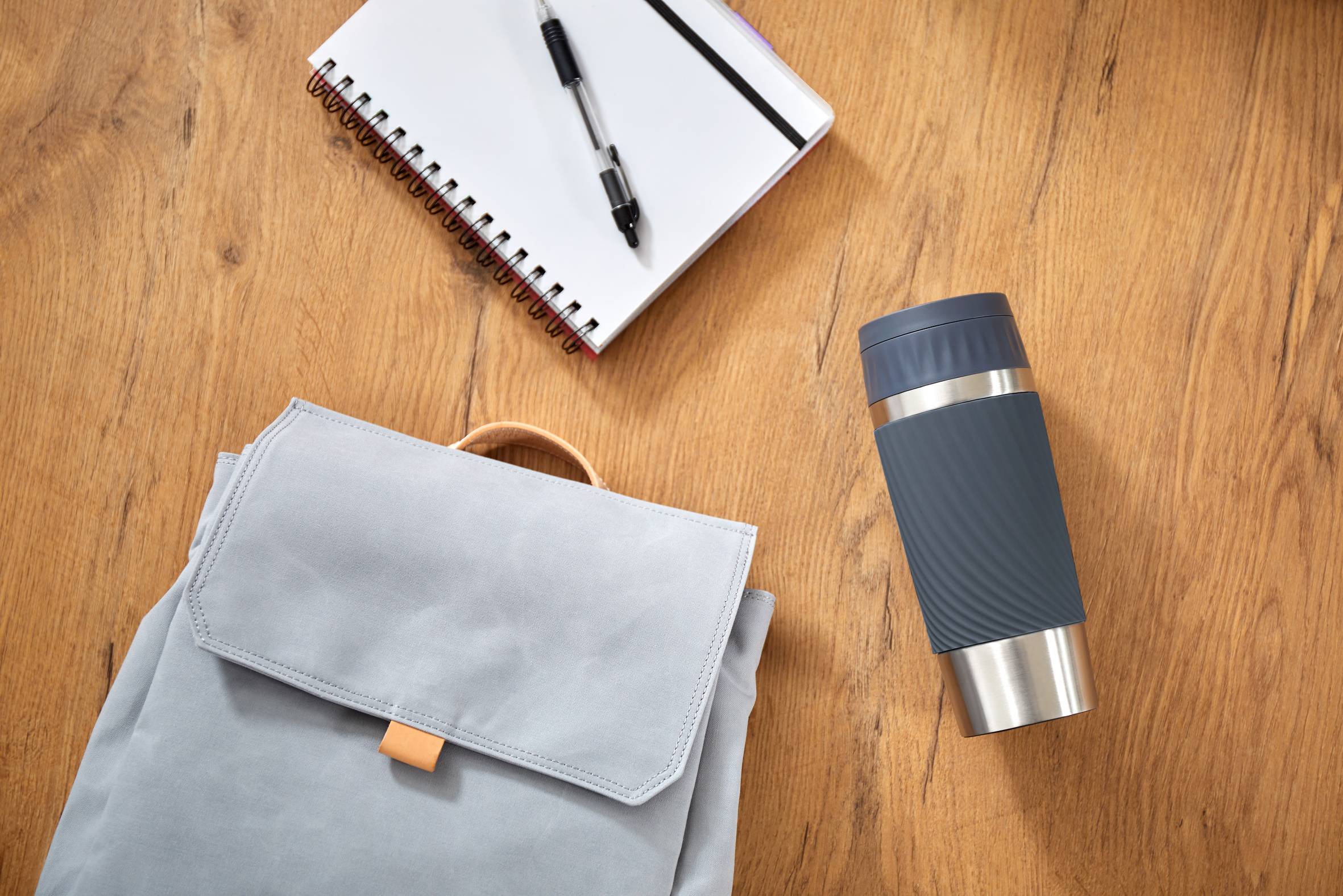 Travel Mug Easy Twist N2011510 RVS/Antraciet 0.36L