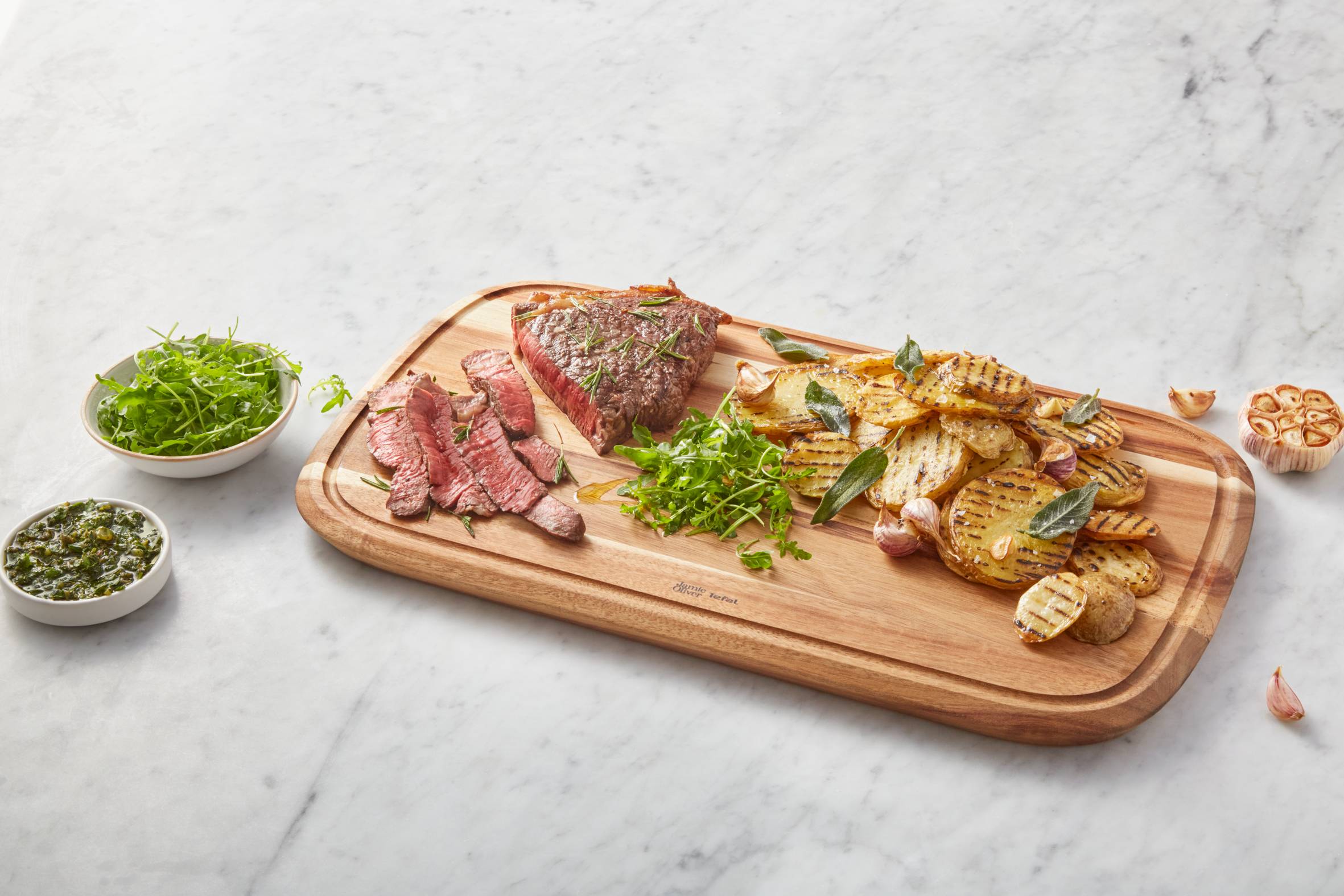 Jamie Oliver acacia snijplank K2681055 large 49cm x 28cm x 2,5cm