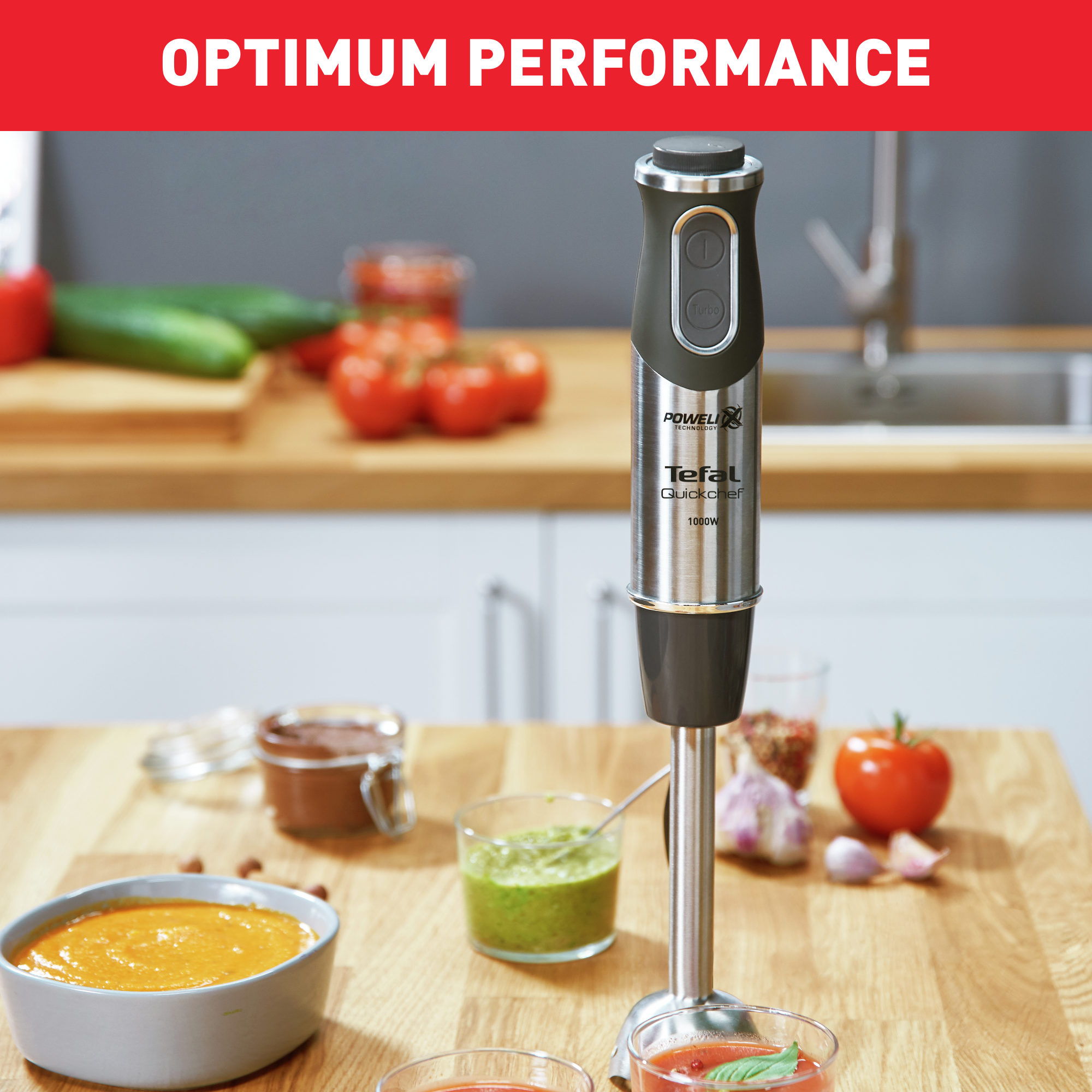 Quickchef HB6568 staafmixer