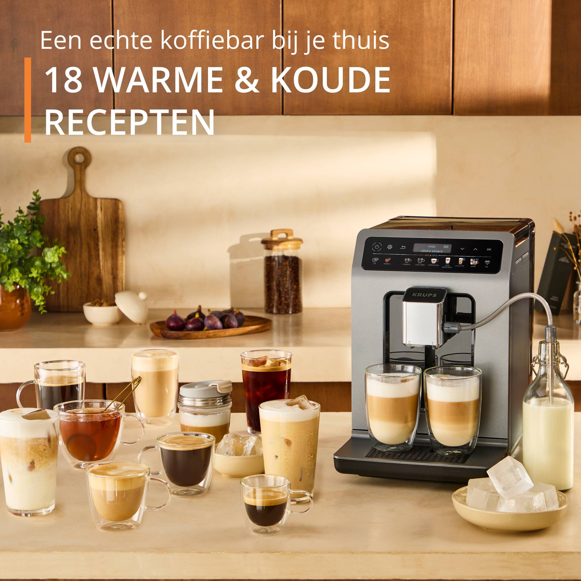 Evidence Hot & Cold EA898G volautomatische espressomachine