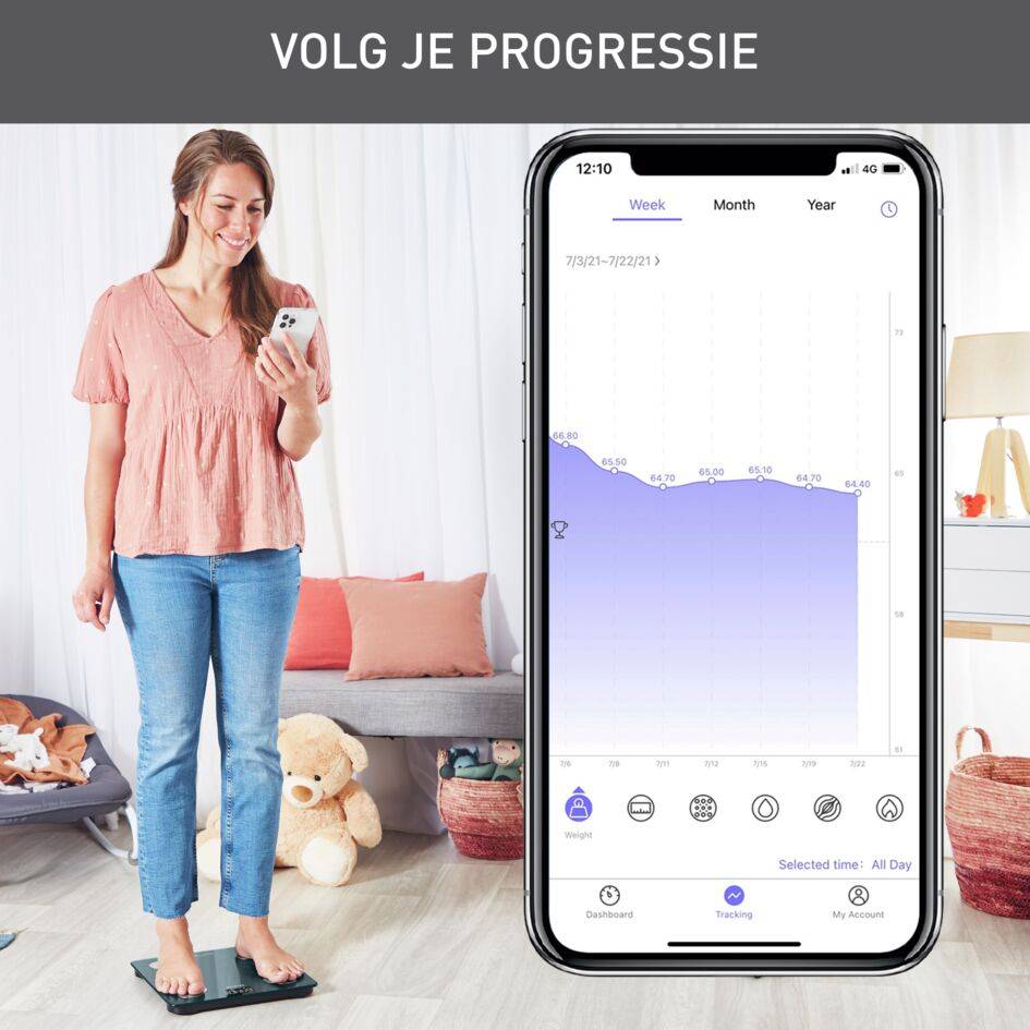 Goodvibes Life + BM9620 Personenweegschaal