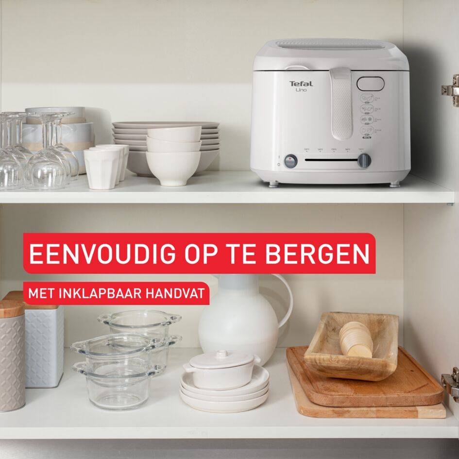 Uno friteuse FF203B 1 kg inhoud