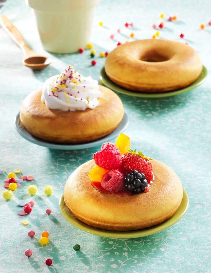 2 platen met bagelvormpjes in doos Snack Collection XA801612