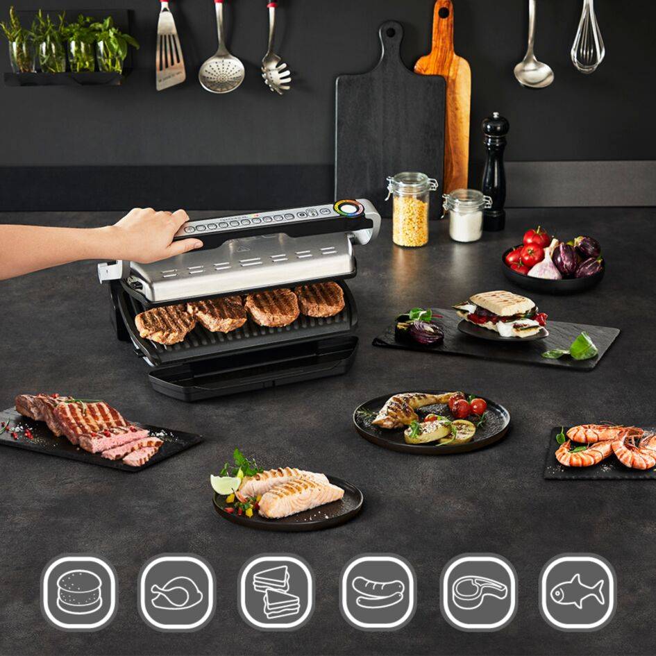 OptiGrill+ XL GC724D + Snacking & Baking accessoire 