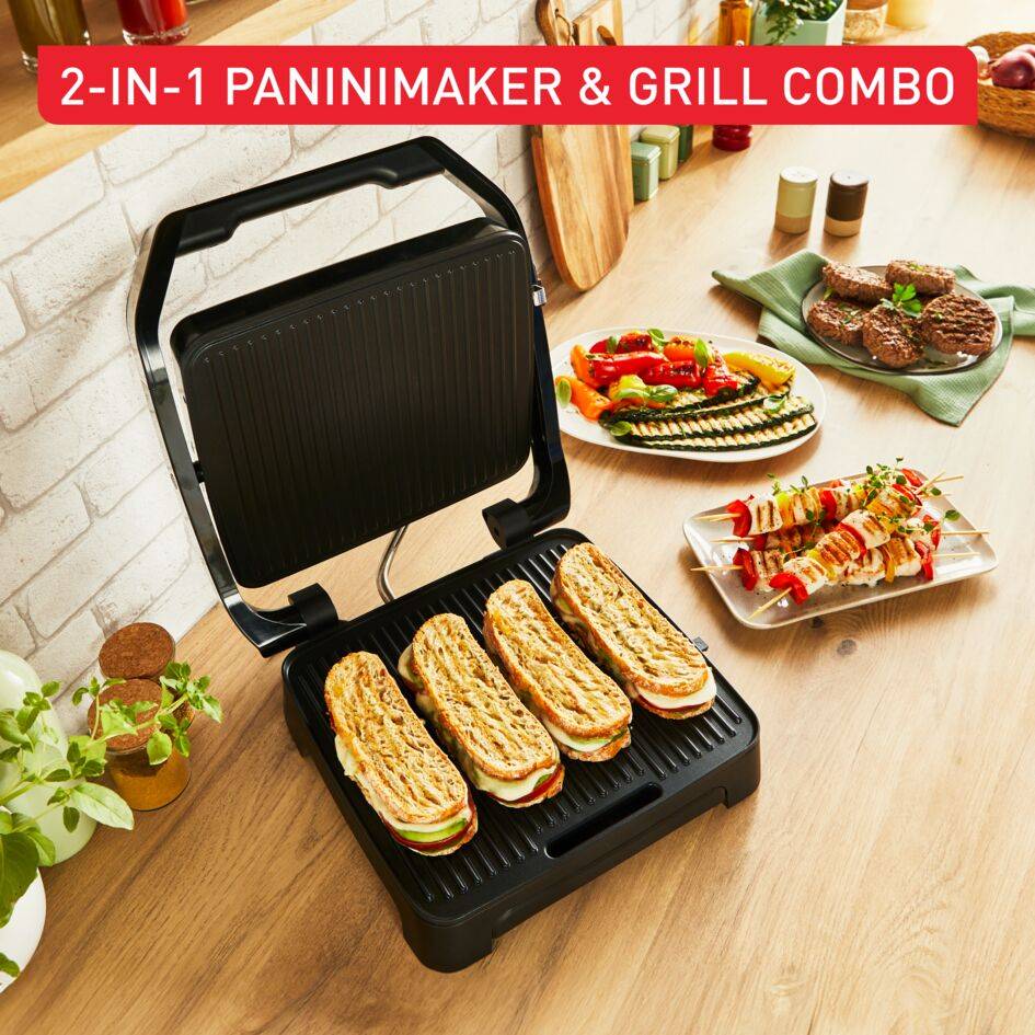 Inicio Classic Black GC2718 paninimaker & grill