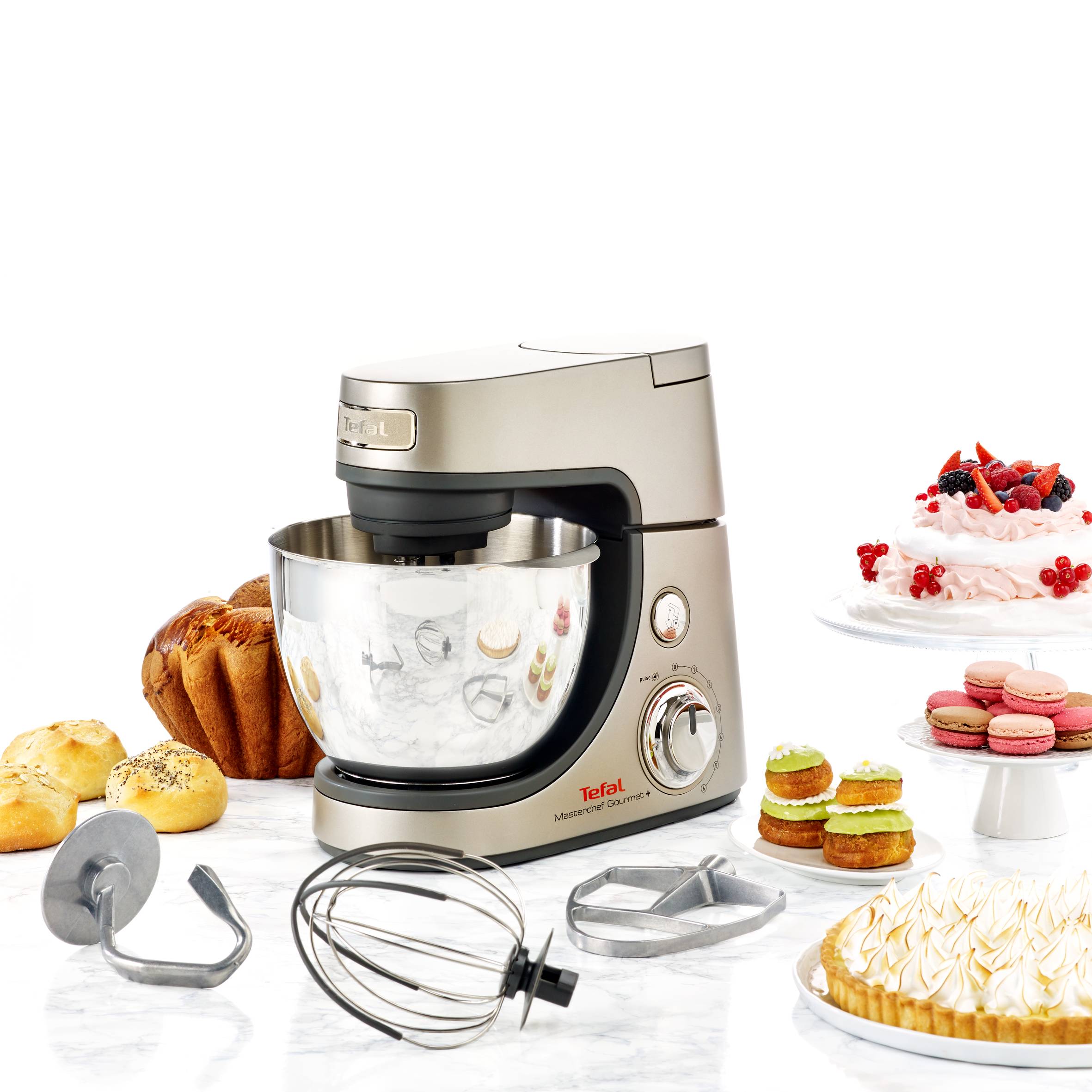 Masterchef Gourmet+ Premium Zilver QB602H keukenmachine