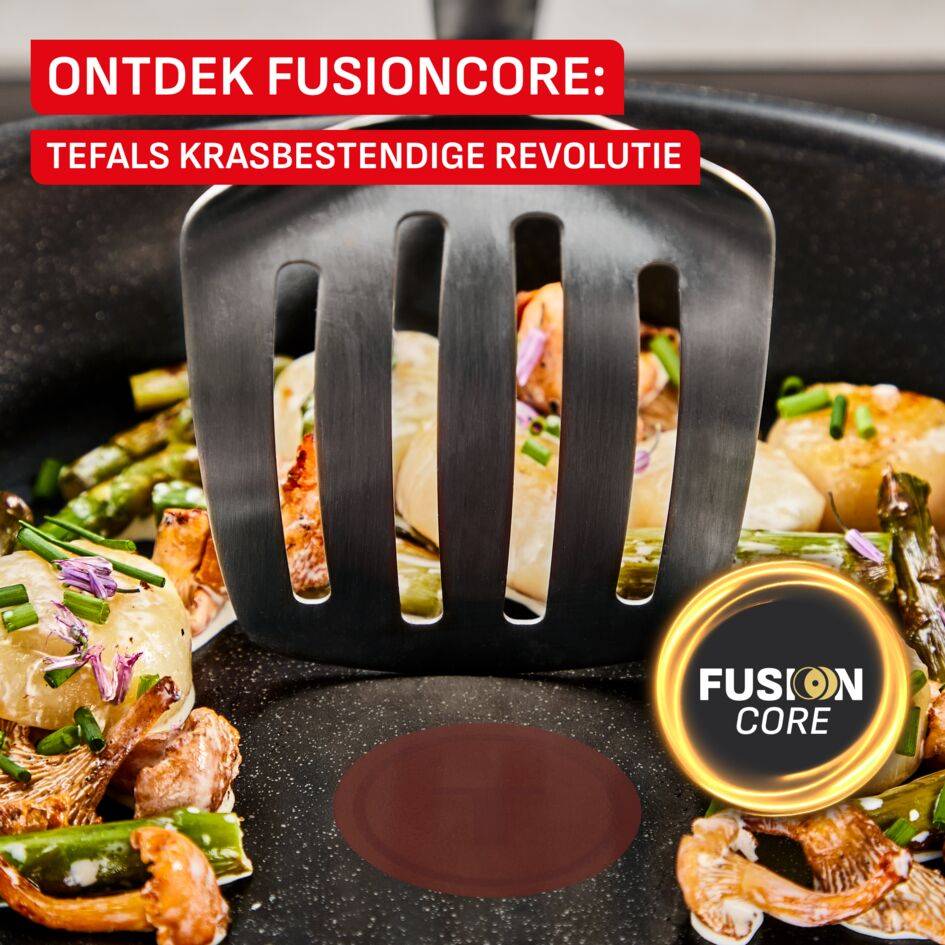 Experience Ceram keramische wokpan 28 cm - Fusion Core - inductie