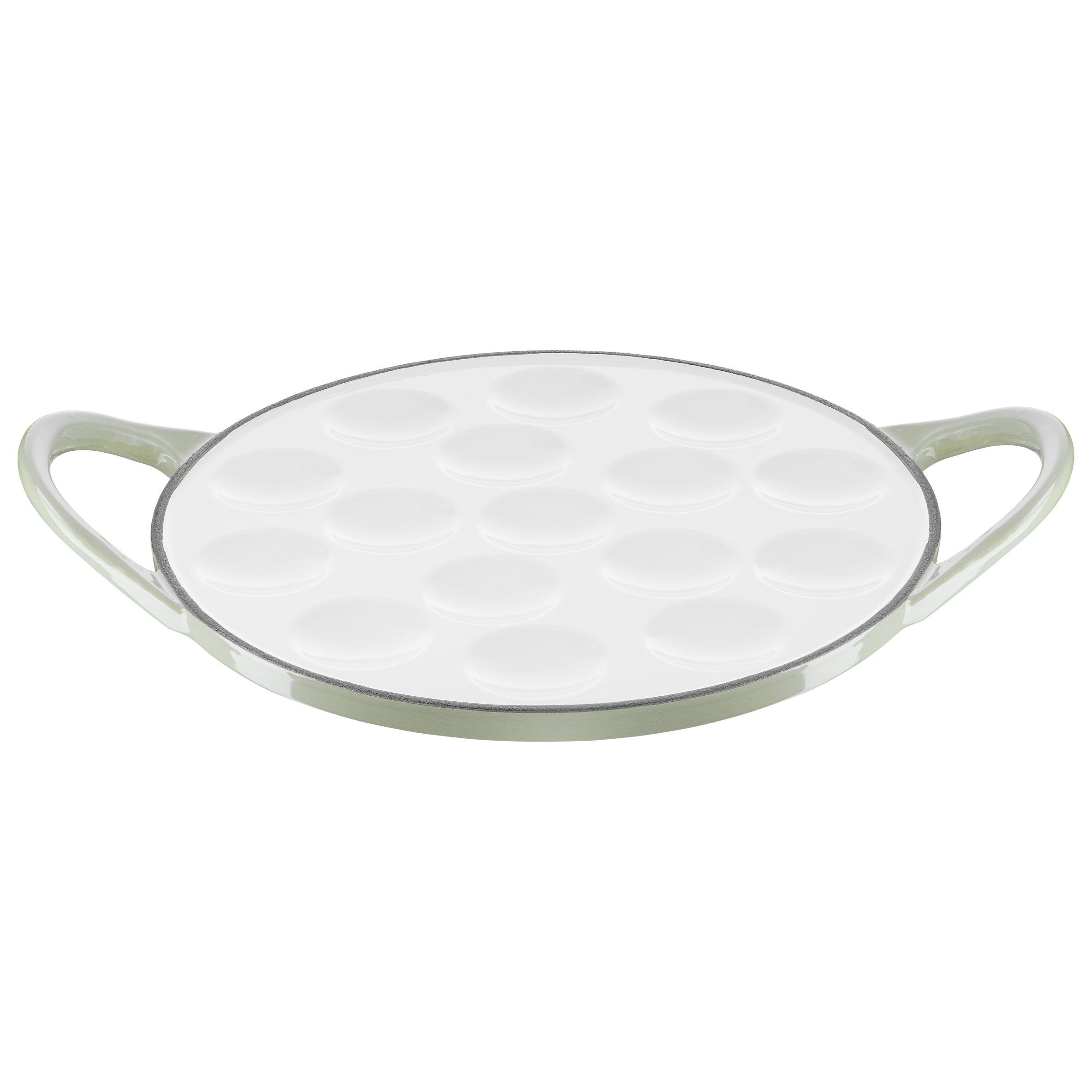 LOV poffertjespan groen 24 cm - inductie