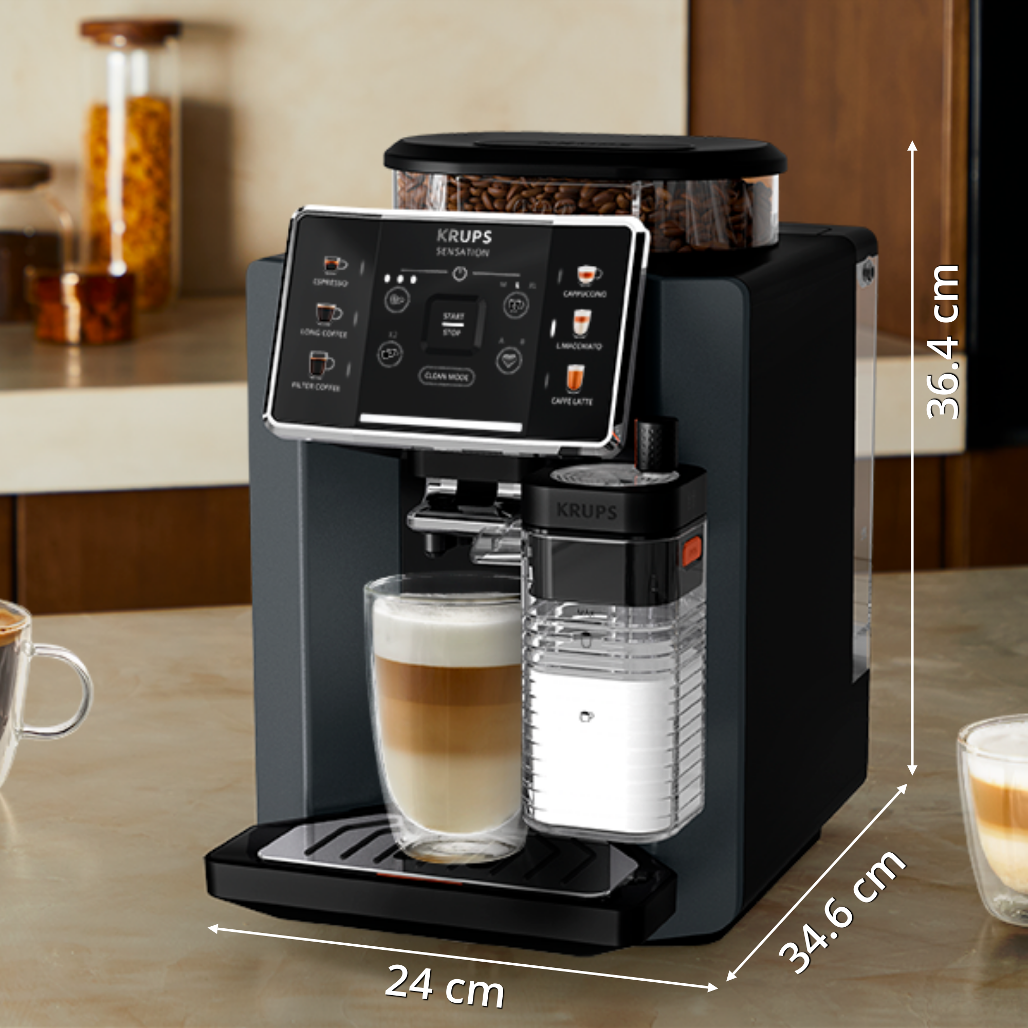 Sensation Milk M90 EA912B volautomatische koffiemachine