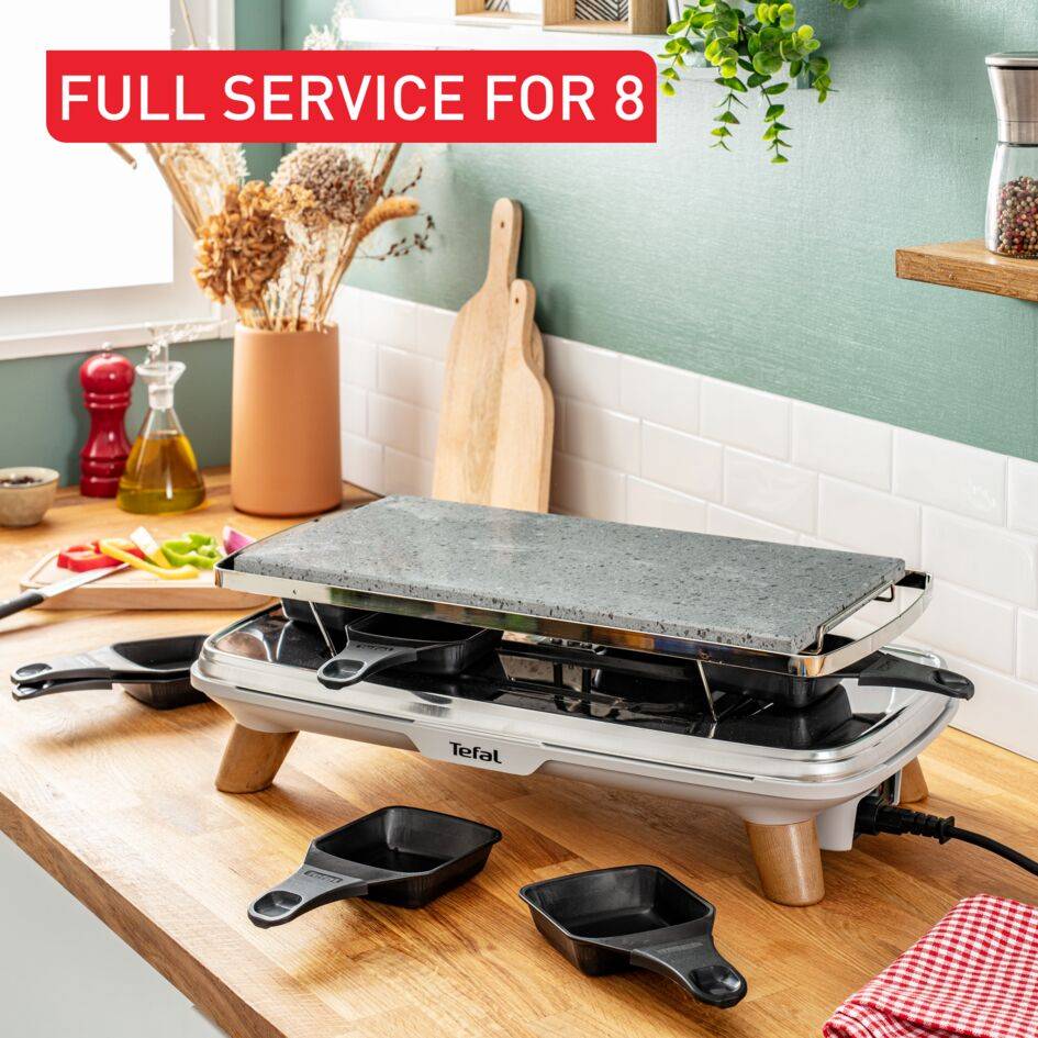 2-in-1 Raclette Pierrade PR620D Gourmetstel