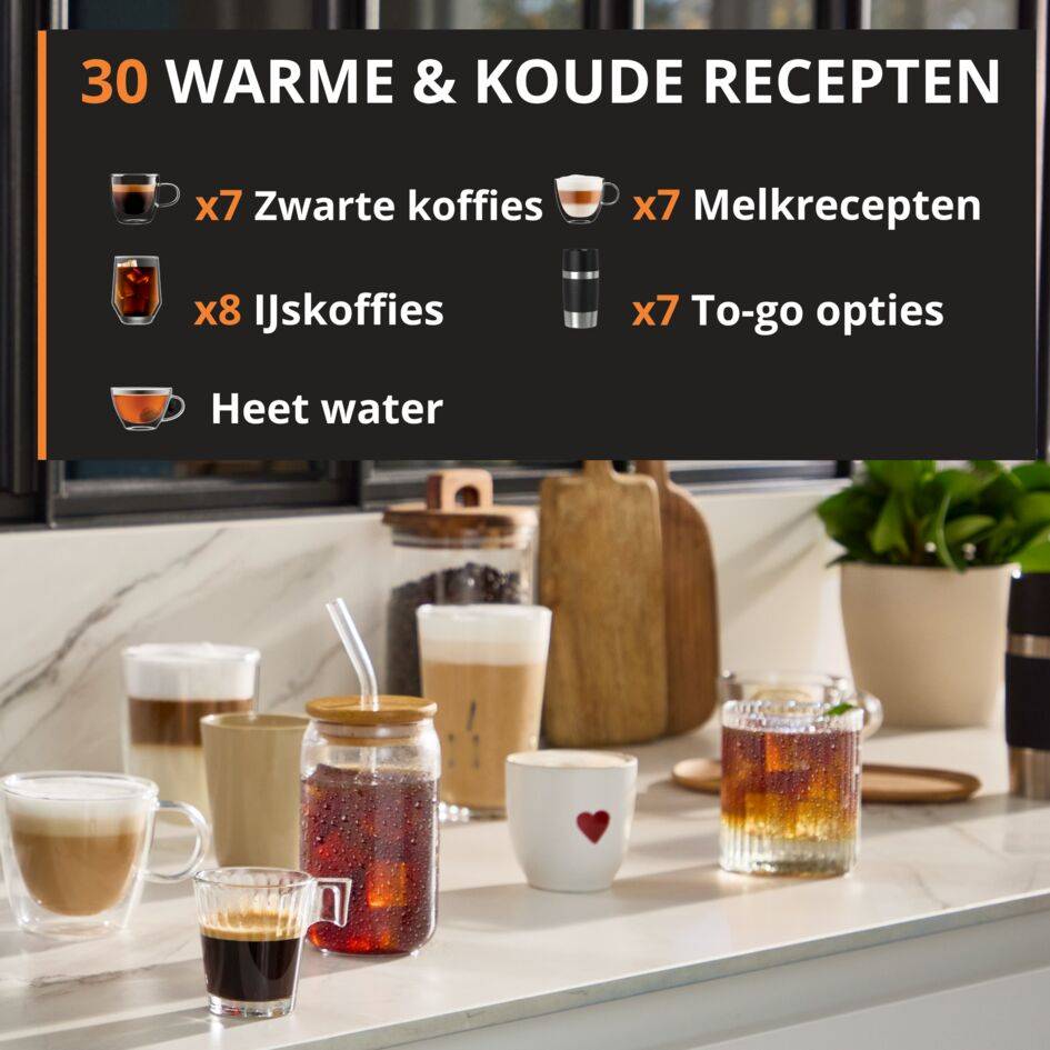 Sensation Elite Hot & Cold EA918G volautomatische koffiemachine