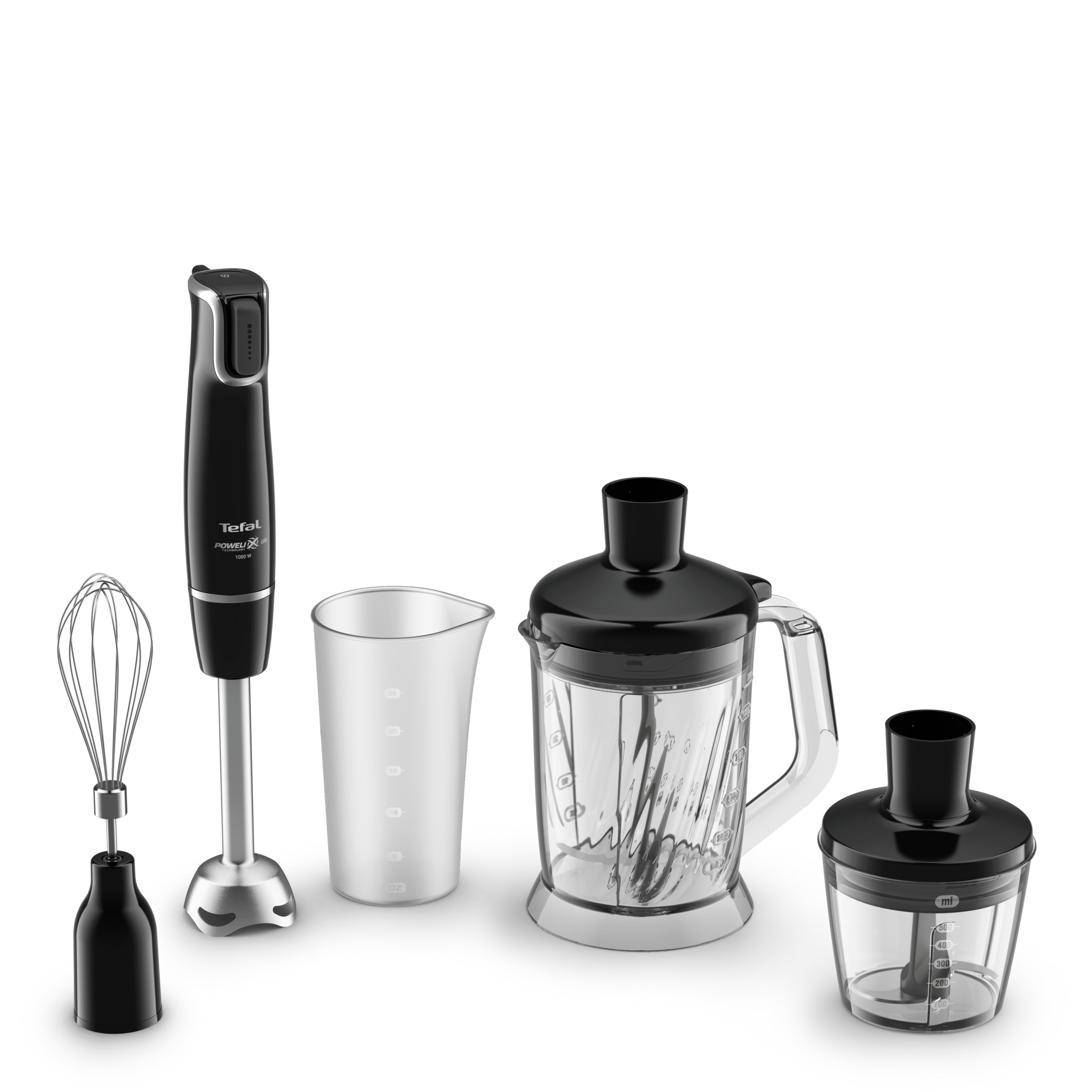 Infinyforce HB94L8 staafmixer met XL hakmolenaccessoires